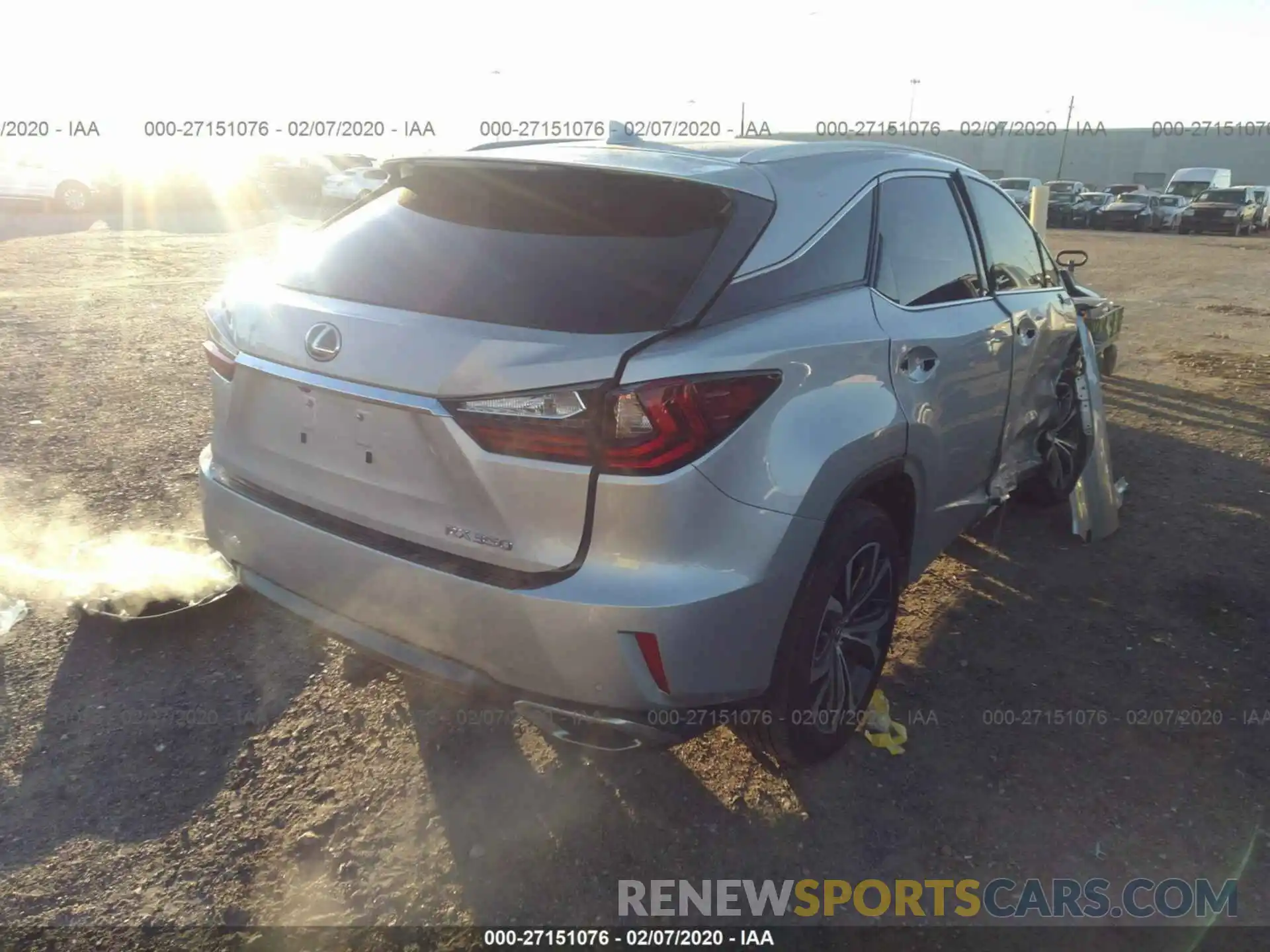 4 Photograph of a damaged car 2T2BZMCA6KC194595 LEXUS RX 2019