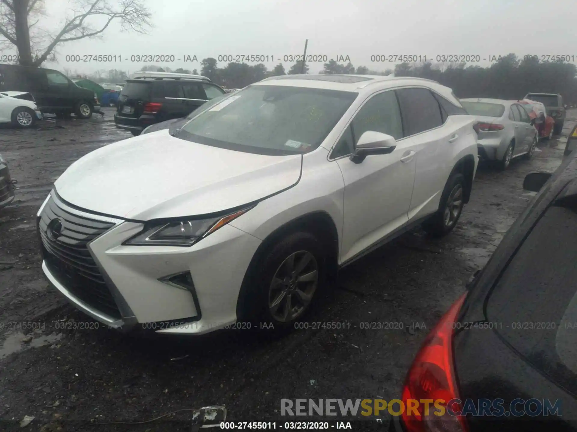 2 Photograph of a damaged car 2T2BZMCA6KC202016 LEXUS RX 2019