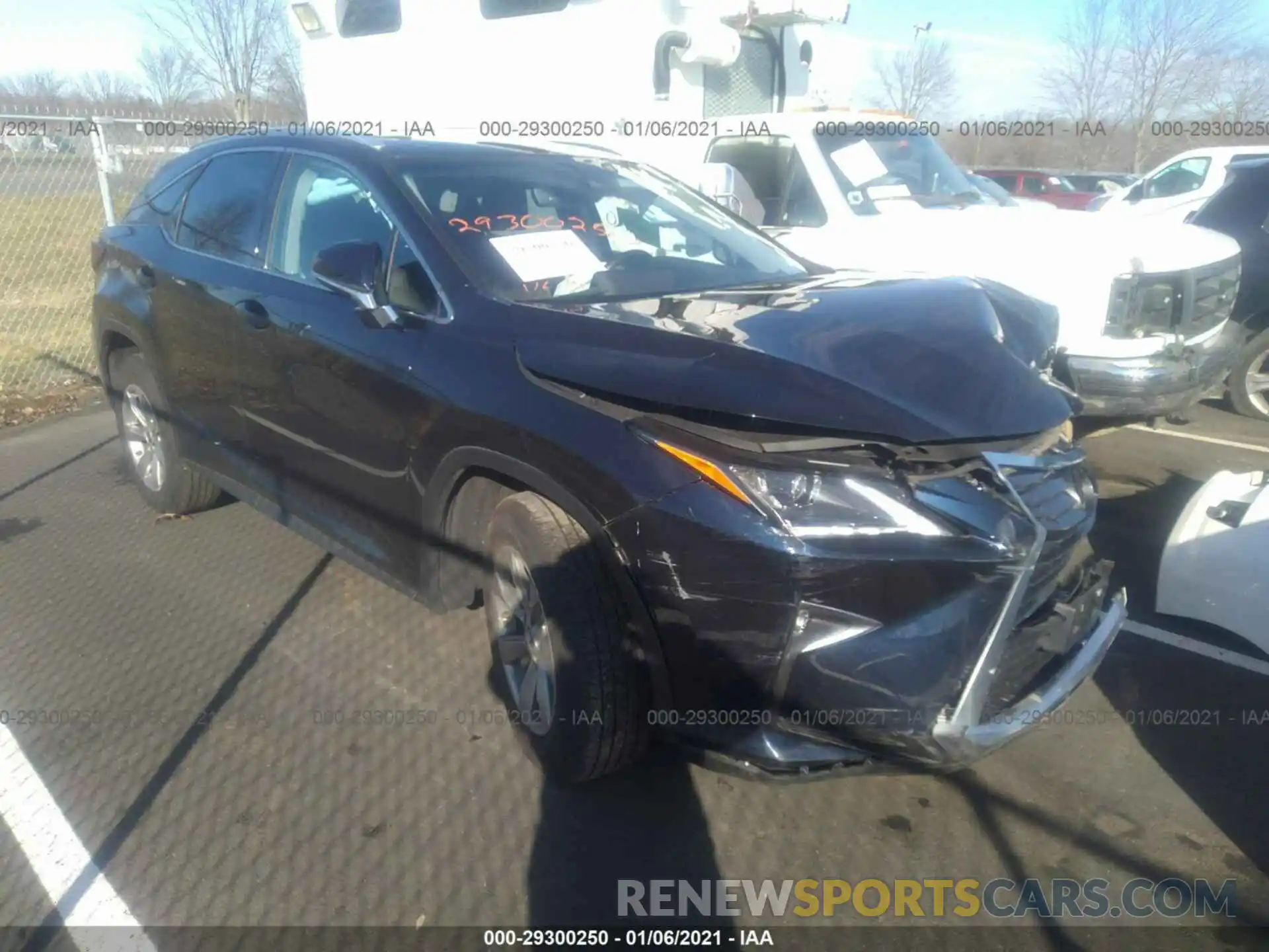 1 Photograph of a damaged car 2T2BZMCA6KC203019 LEXUS RX 2019