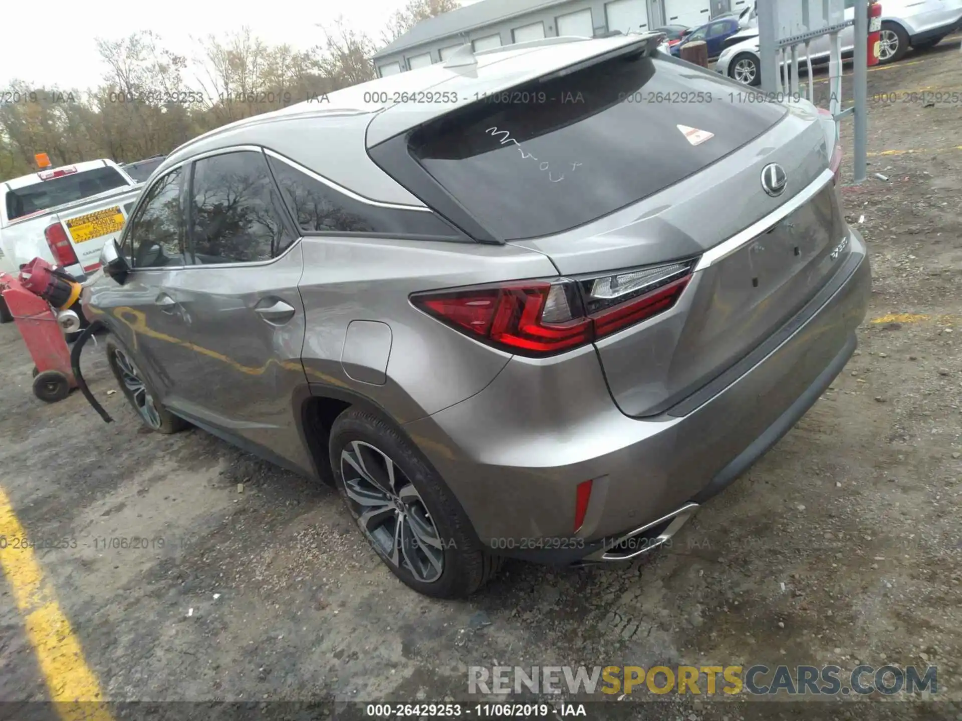 3 Photograph of a damaged car 2T2BZMCA7KC183900 LEXUS RX 2019