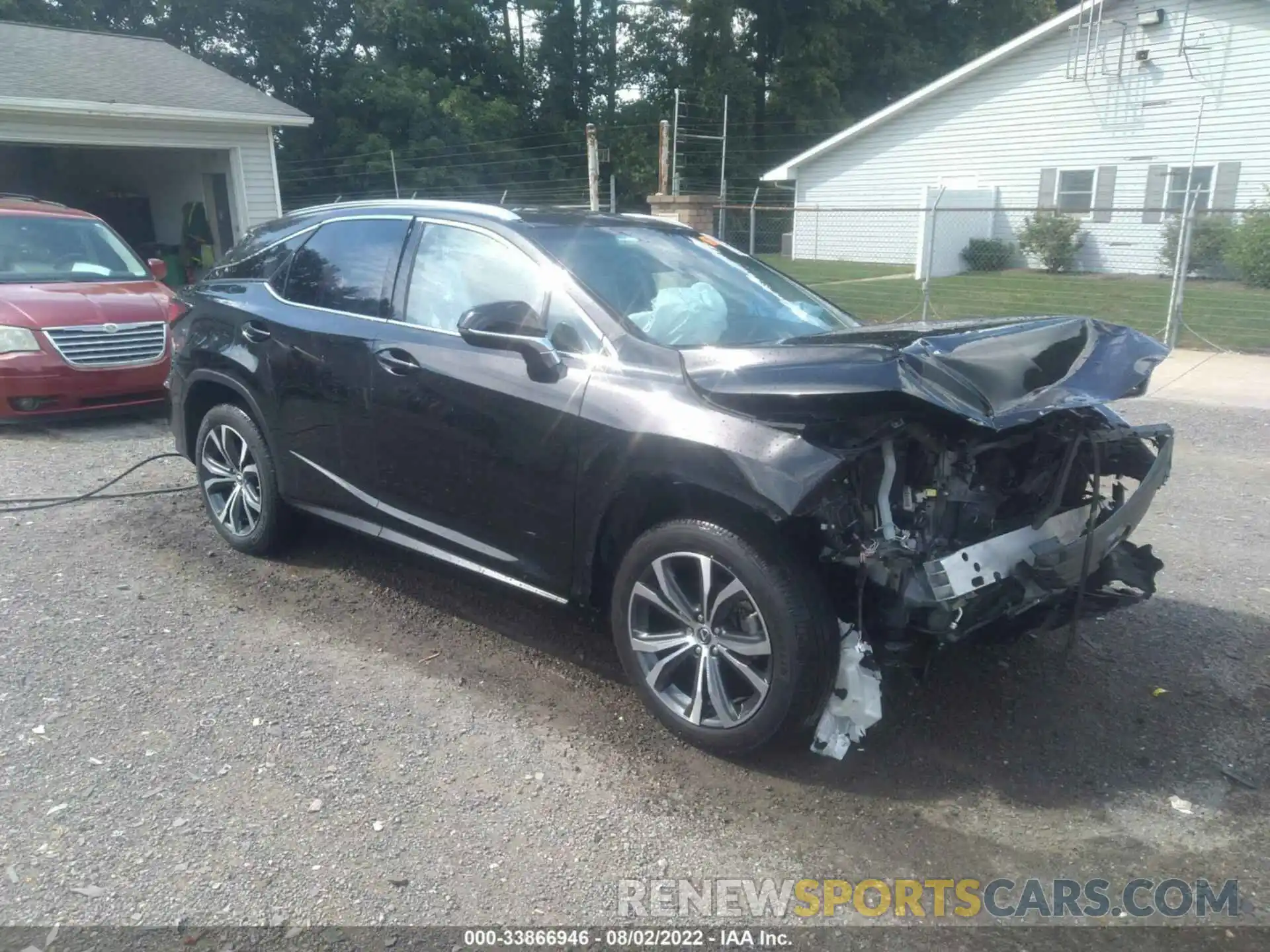 1 Photograph of a damaged car 2T2BZMCA7KC201327 LEXUS RX 2019