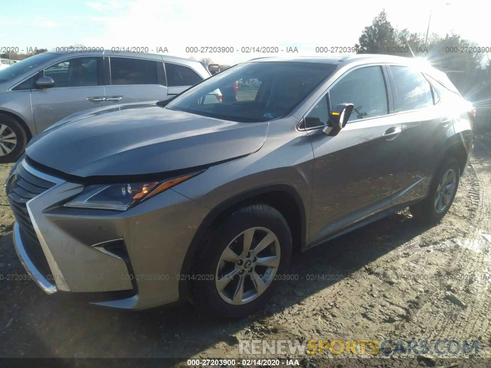 2 Photograph of a damaged car 2T2BZMCA7KC211954 LEXUS RX 2019