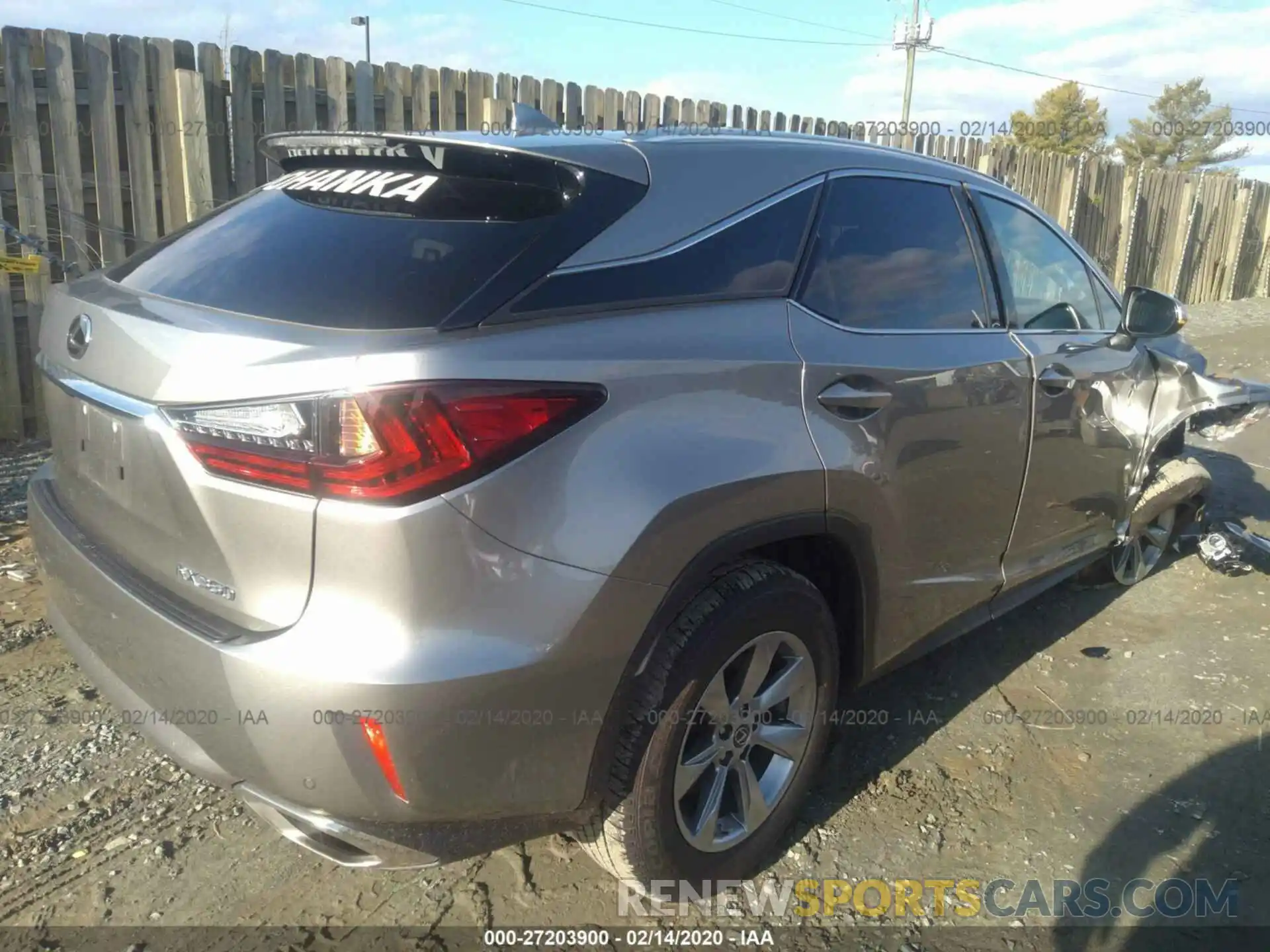 4 Photograph of a damaged car 2T2BZMCA7KC211954 LEXUS RX 2019