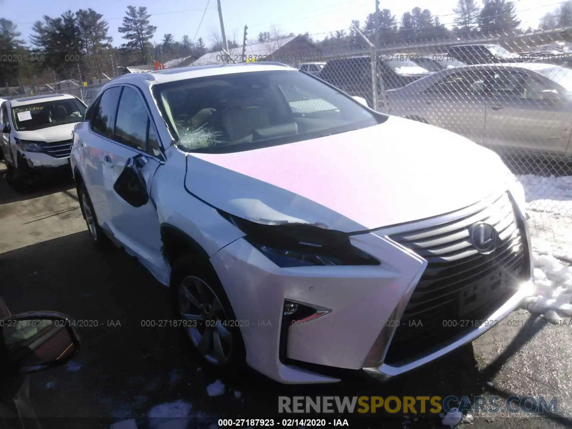 1 Photograph of a damaged car 2T2BZMCA8KC185784 LEXUS RX 2019