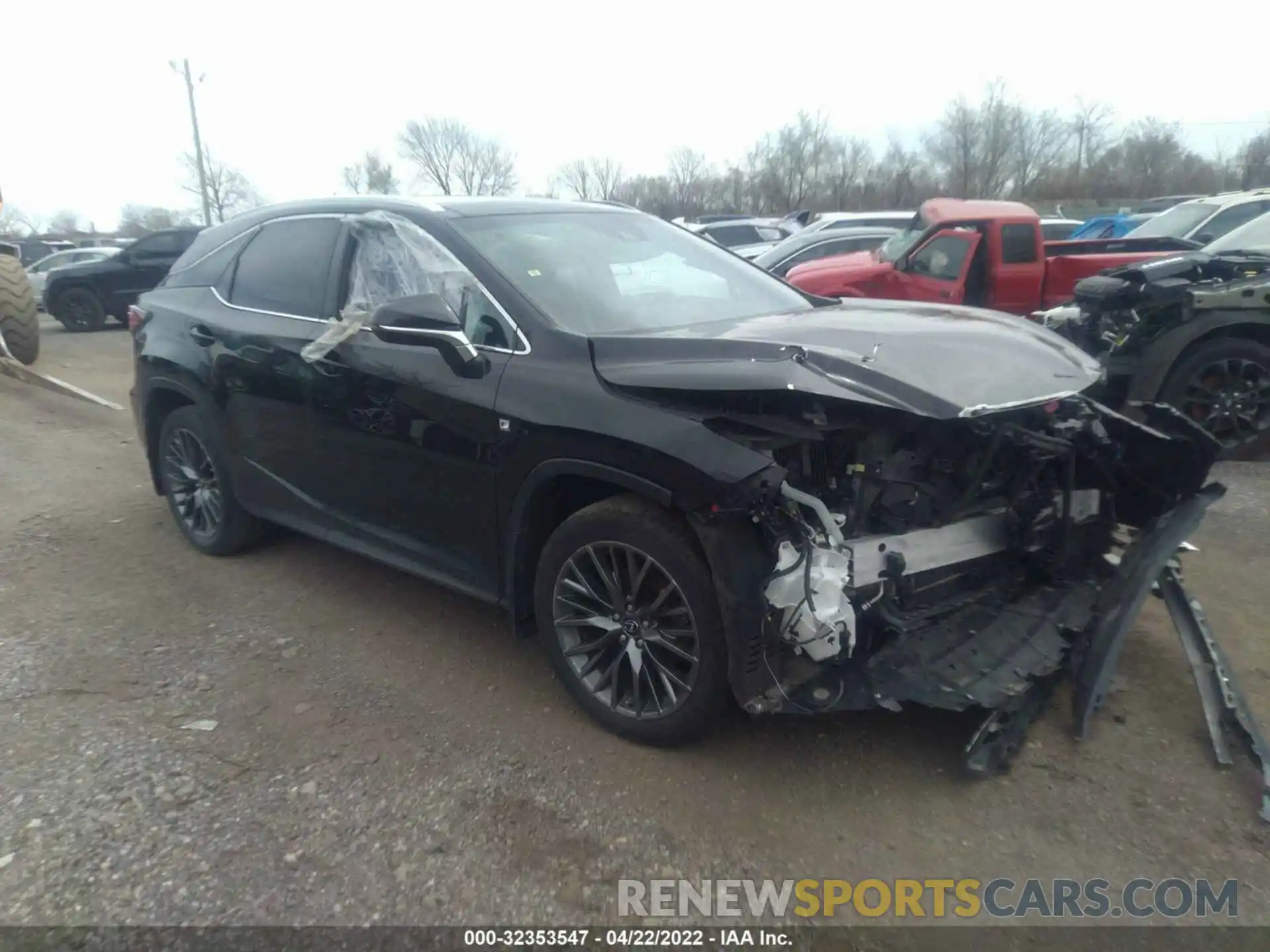 1 Photograph of a damaged car 2T2BZMCA8KC195764 LEXUS RX 2019