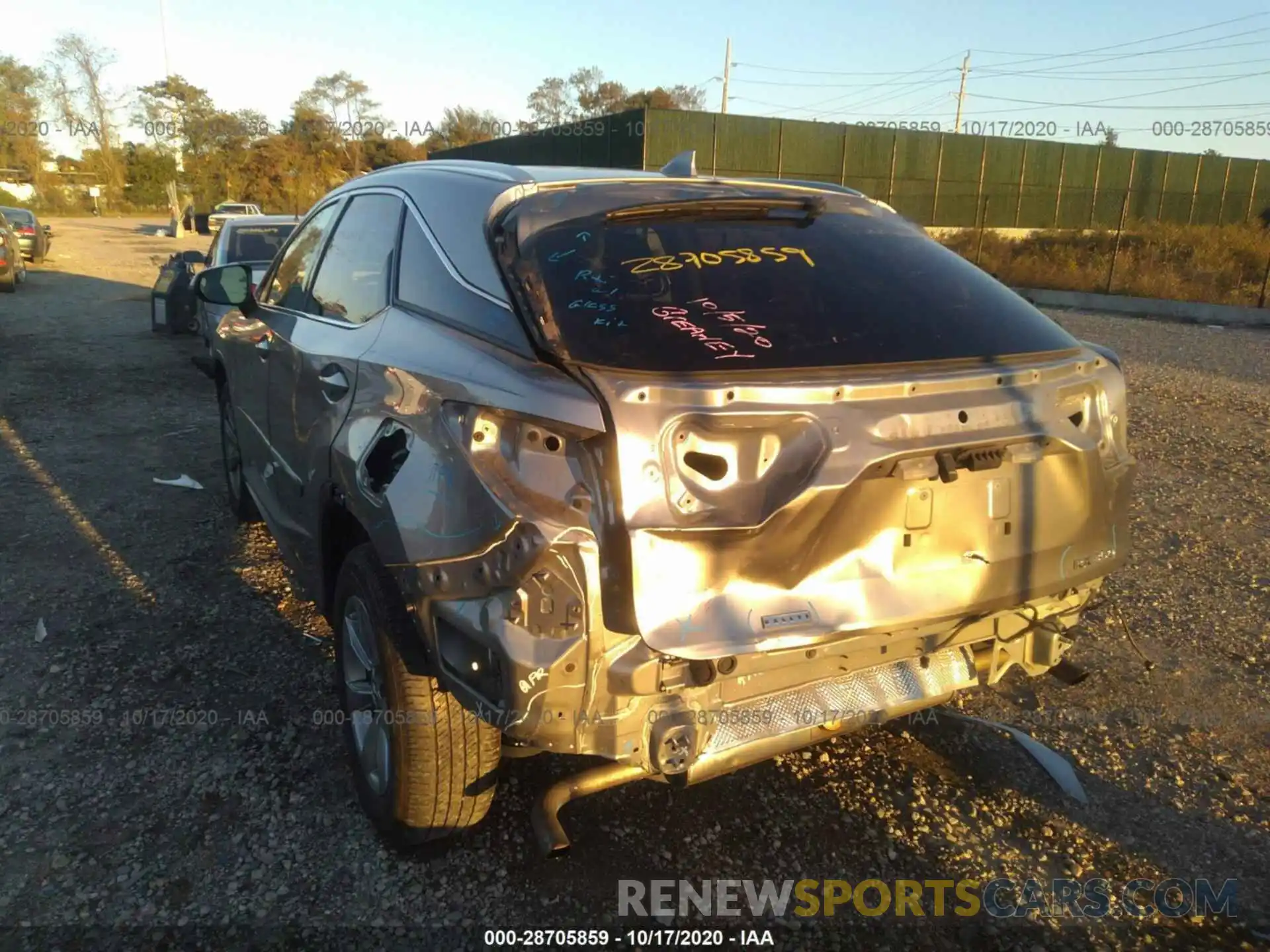 6 Photograph of a damaged car 2T2BZMCA8KC198969 LEXUS RX 2019