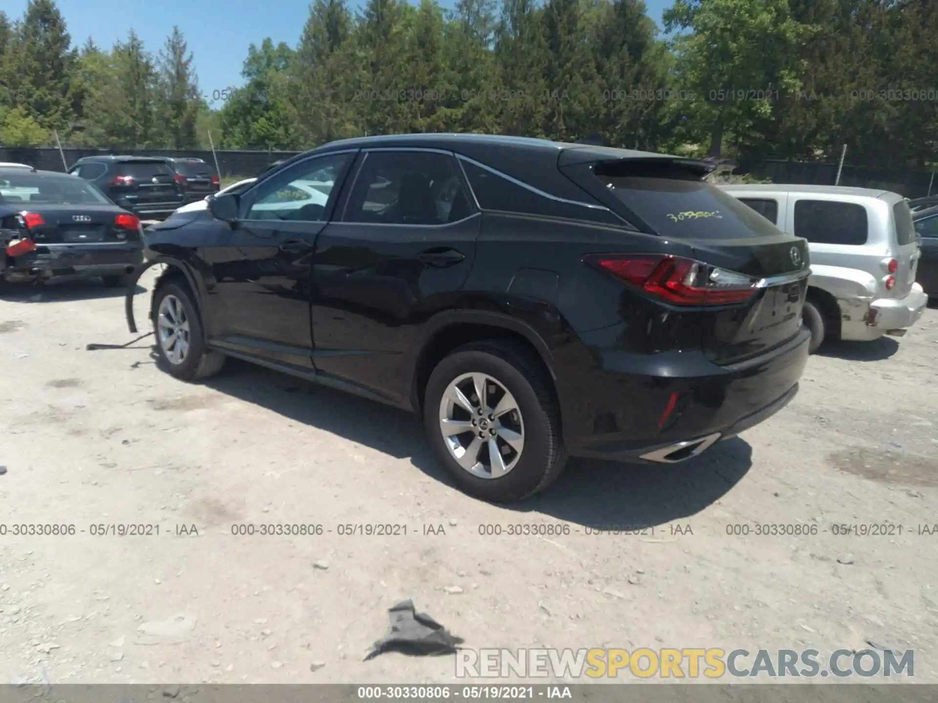 3 Photograph of a damaged car 2T2BZMCA8KC199183 LEXUS RX 2019