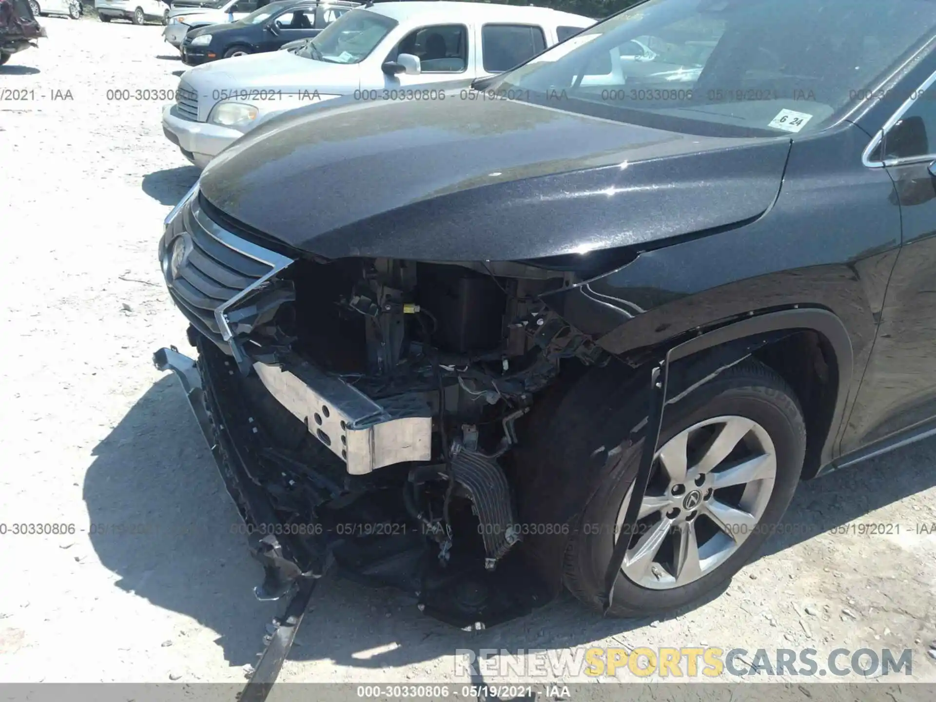 6 Photograph of a damaged car 2T2BZMCA8KC199183 LEXUS RX 2019