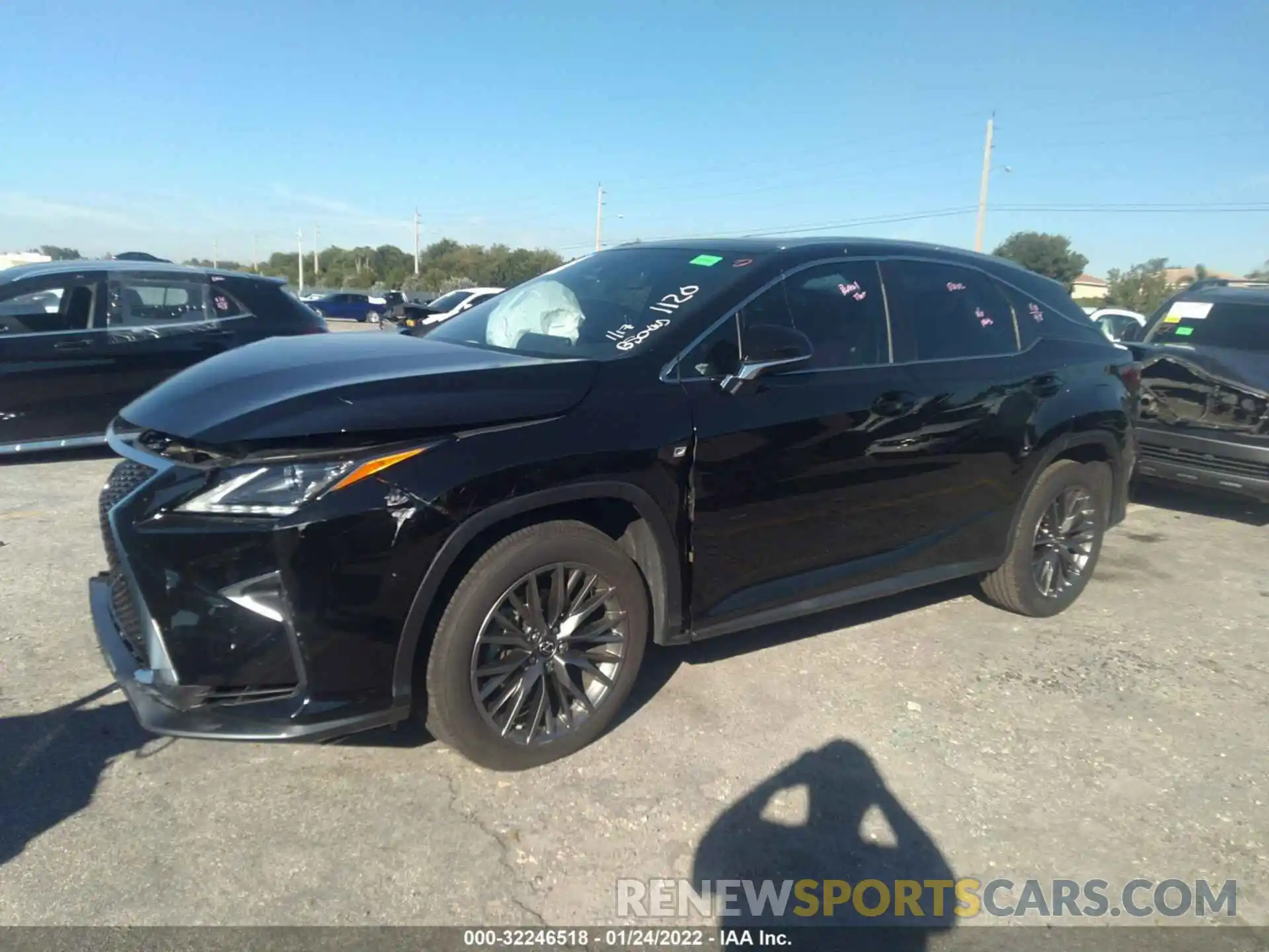 2 Photograph of a damaged car 2T2BZMCA9KC171120 LEXUS RX 2019