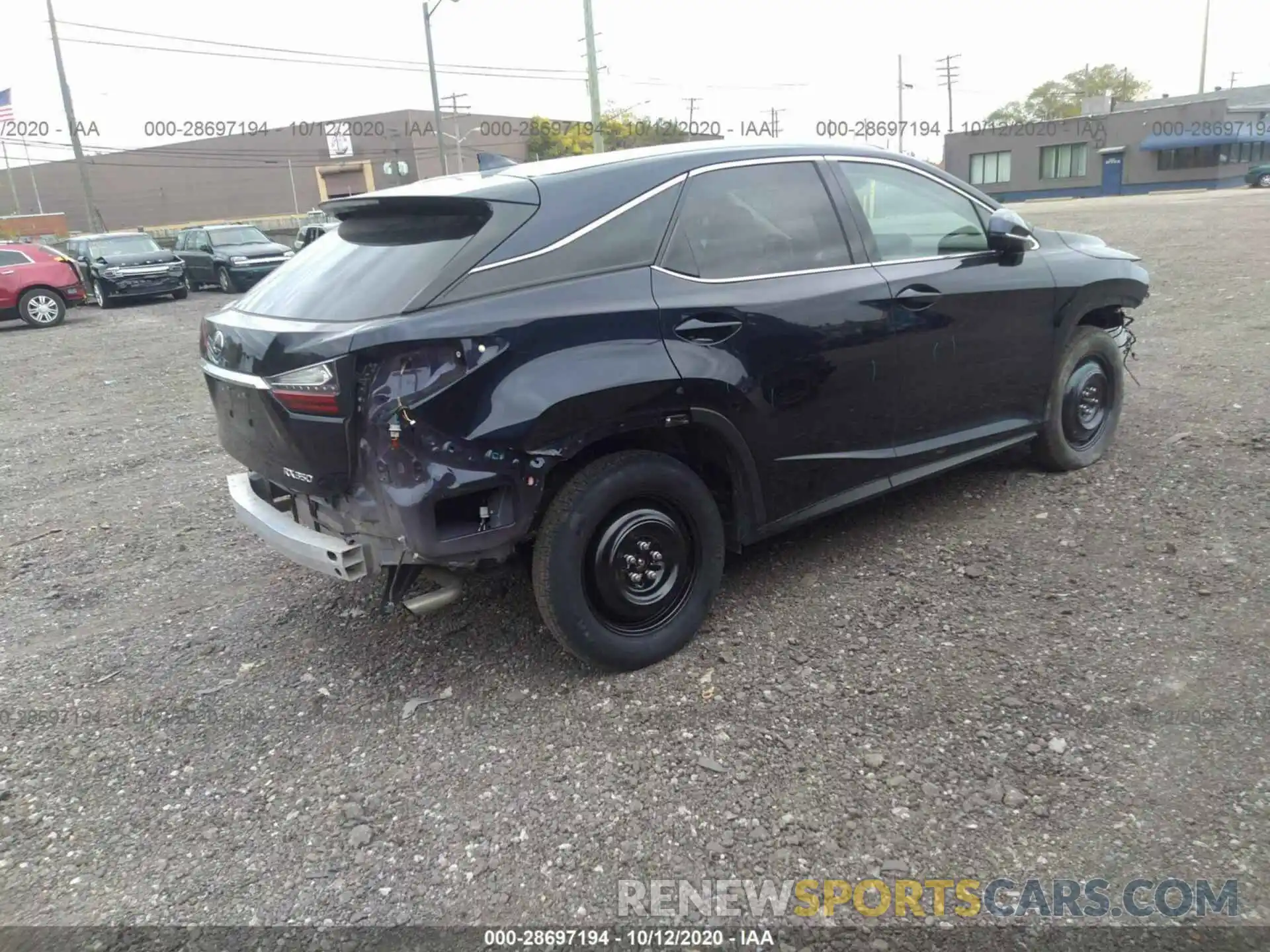 4 Photograph of a damaged car 2T2BZMCA9KC184983 LEXUS RX 2019