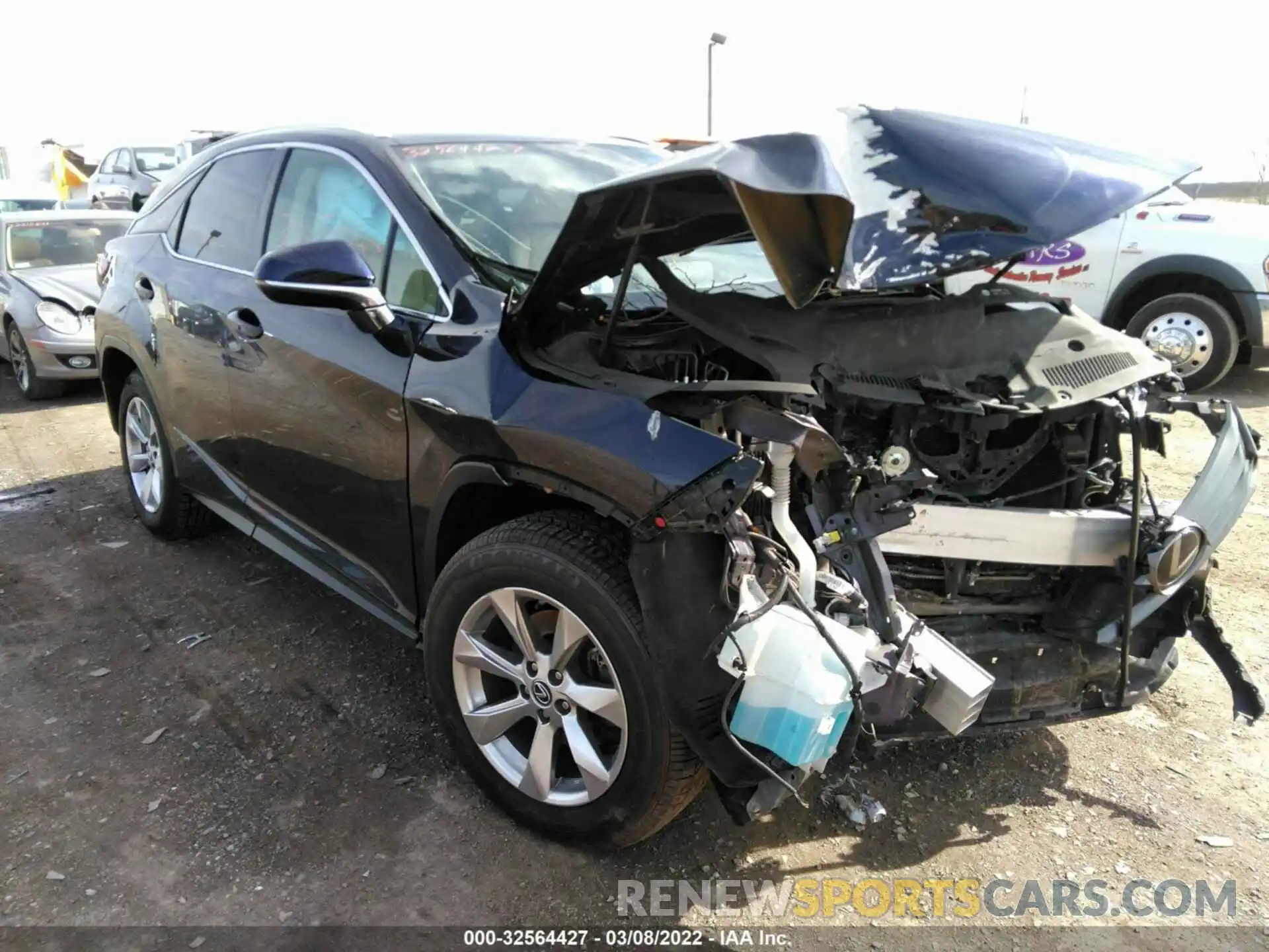 1 Photograph of a damaged car 2T2BZMCA9KC185776 LEXUS RX 2019