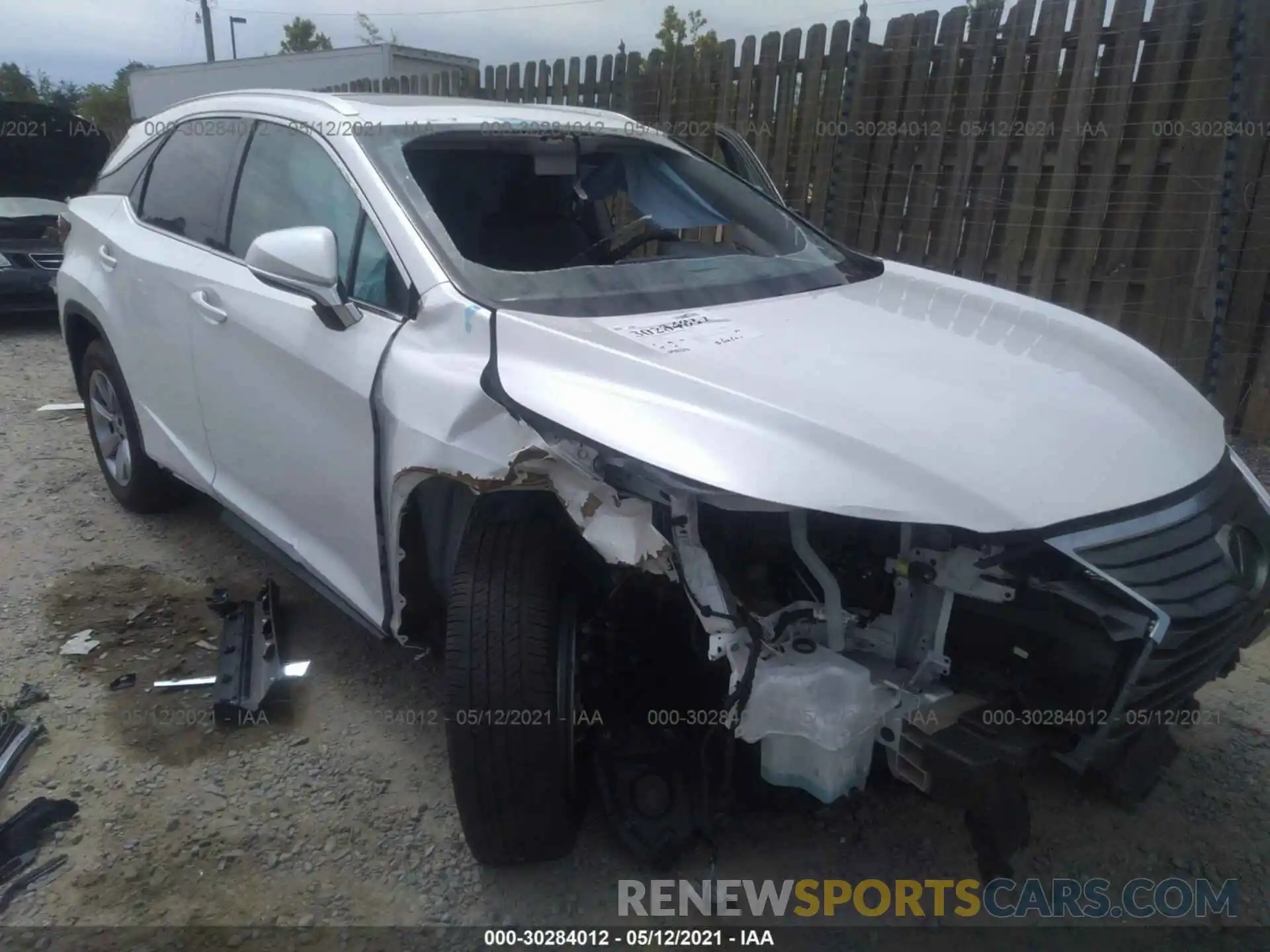 1 Photograph of a damaged car 2T2BZMCA9KC187544 LEXUS RX 2019