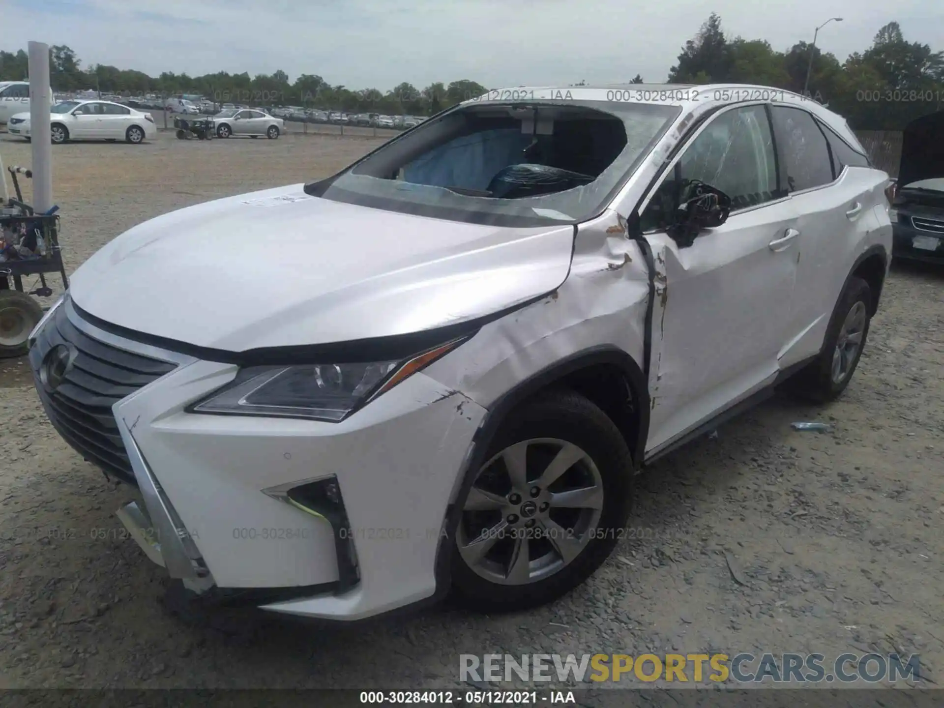 2 Photograph of a damaged car 2T2BZMCA9KC187544 LEXUS RX 2019