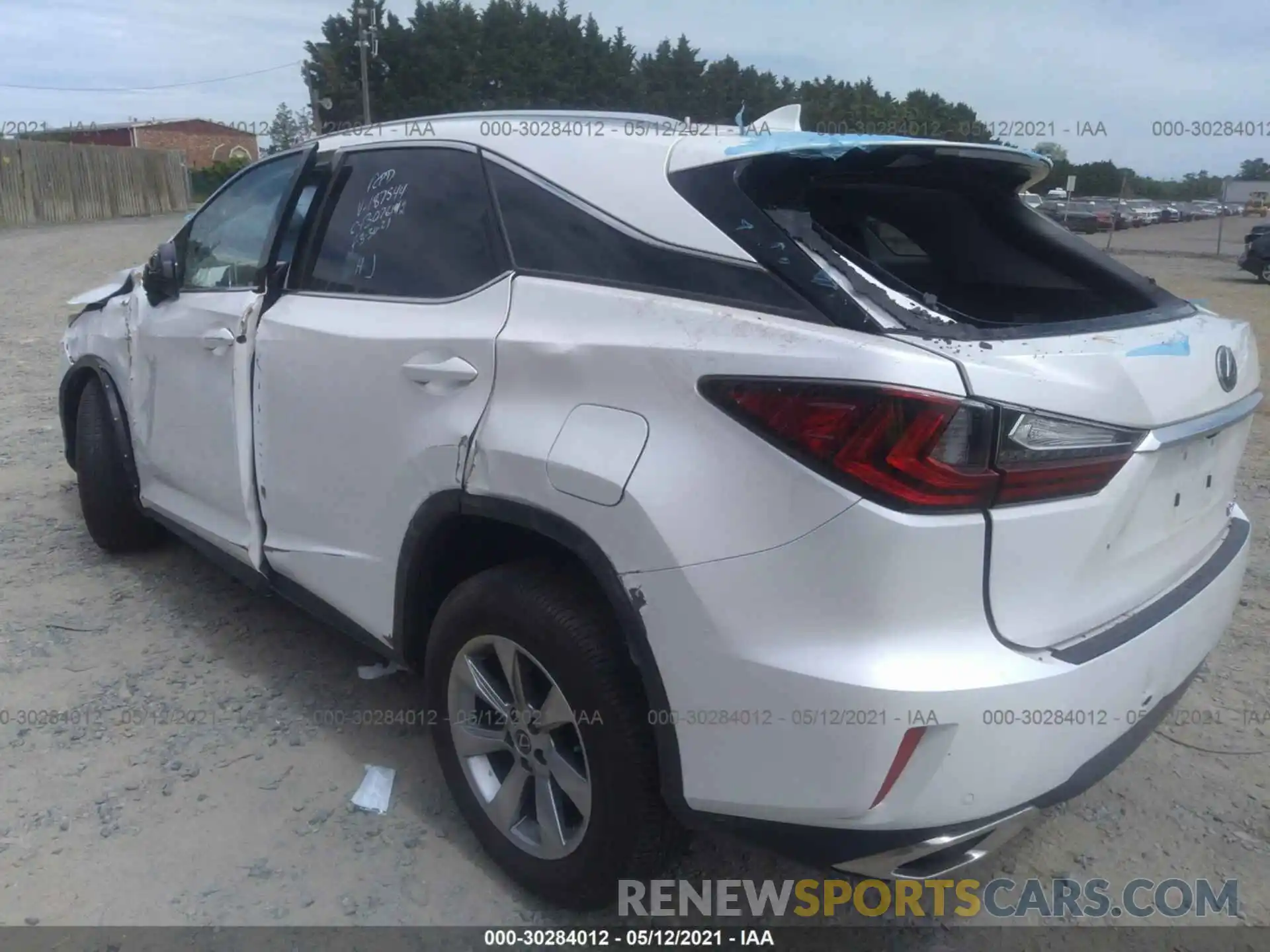 3 Photograph of a damaged car 2T2BZMCA9KC187544 LEXUS RX 2019