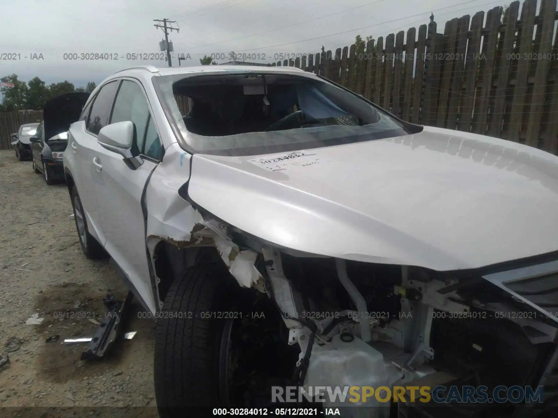 6 Photograph of a damaged car 2T2BZMCA9KC187544 LEXUS RX 2019