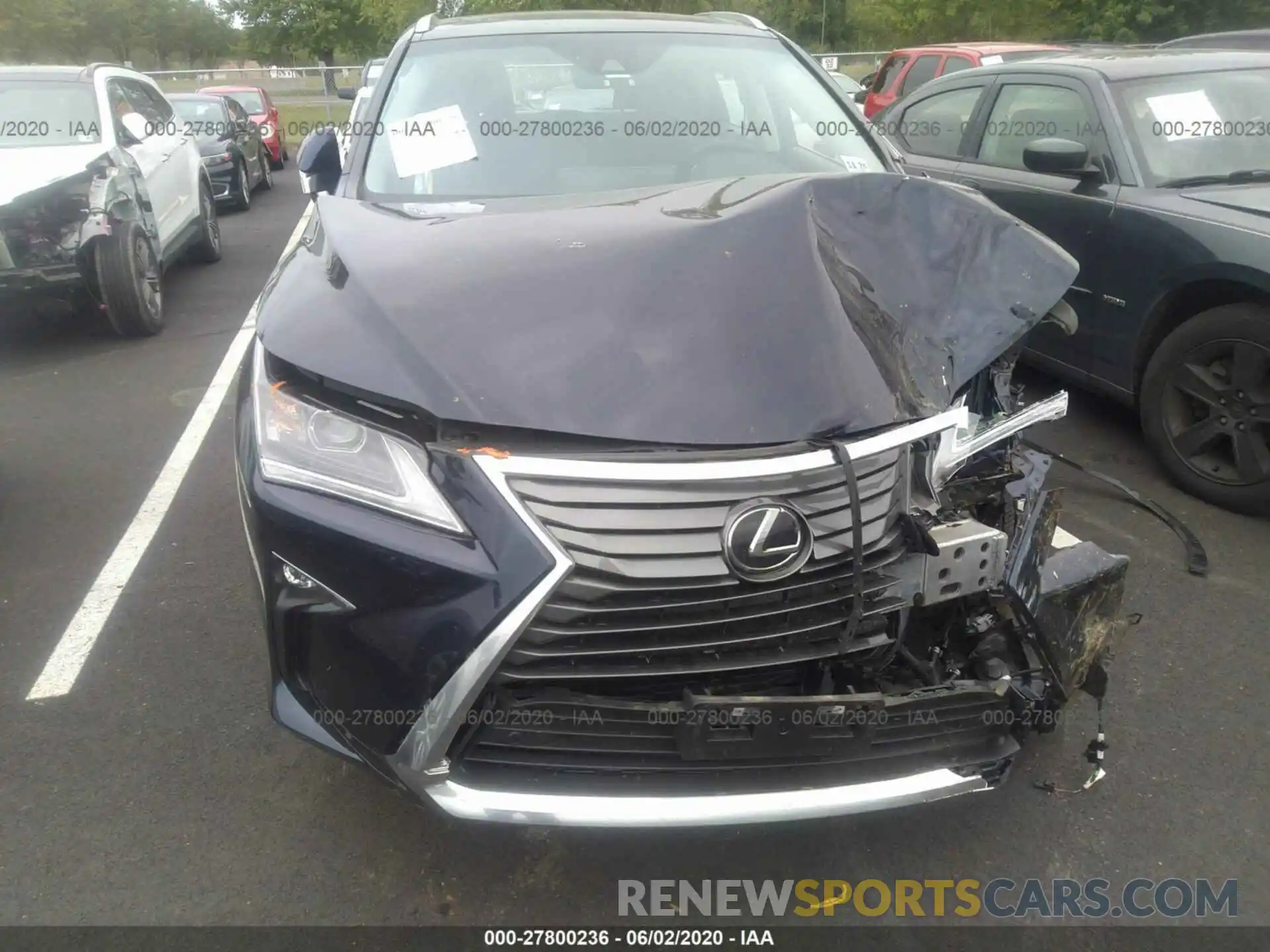 6 Photograph of a damaged car 2T2BZMCA9KC203676 LEXUS RX 2019