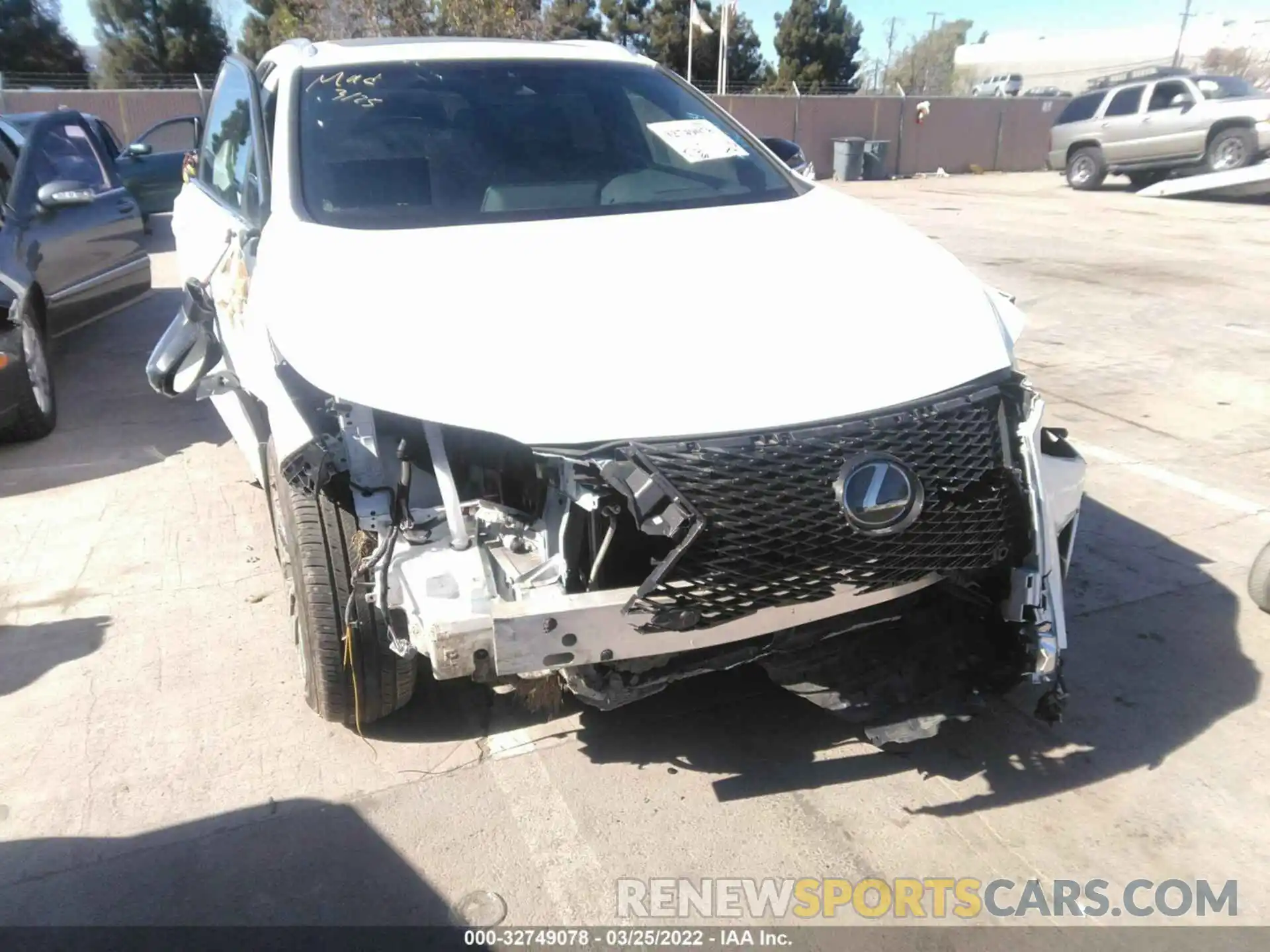 6 Photograph of a damaged car 2T2BZMCA9KC210577 LEXUS RX 2019