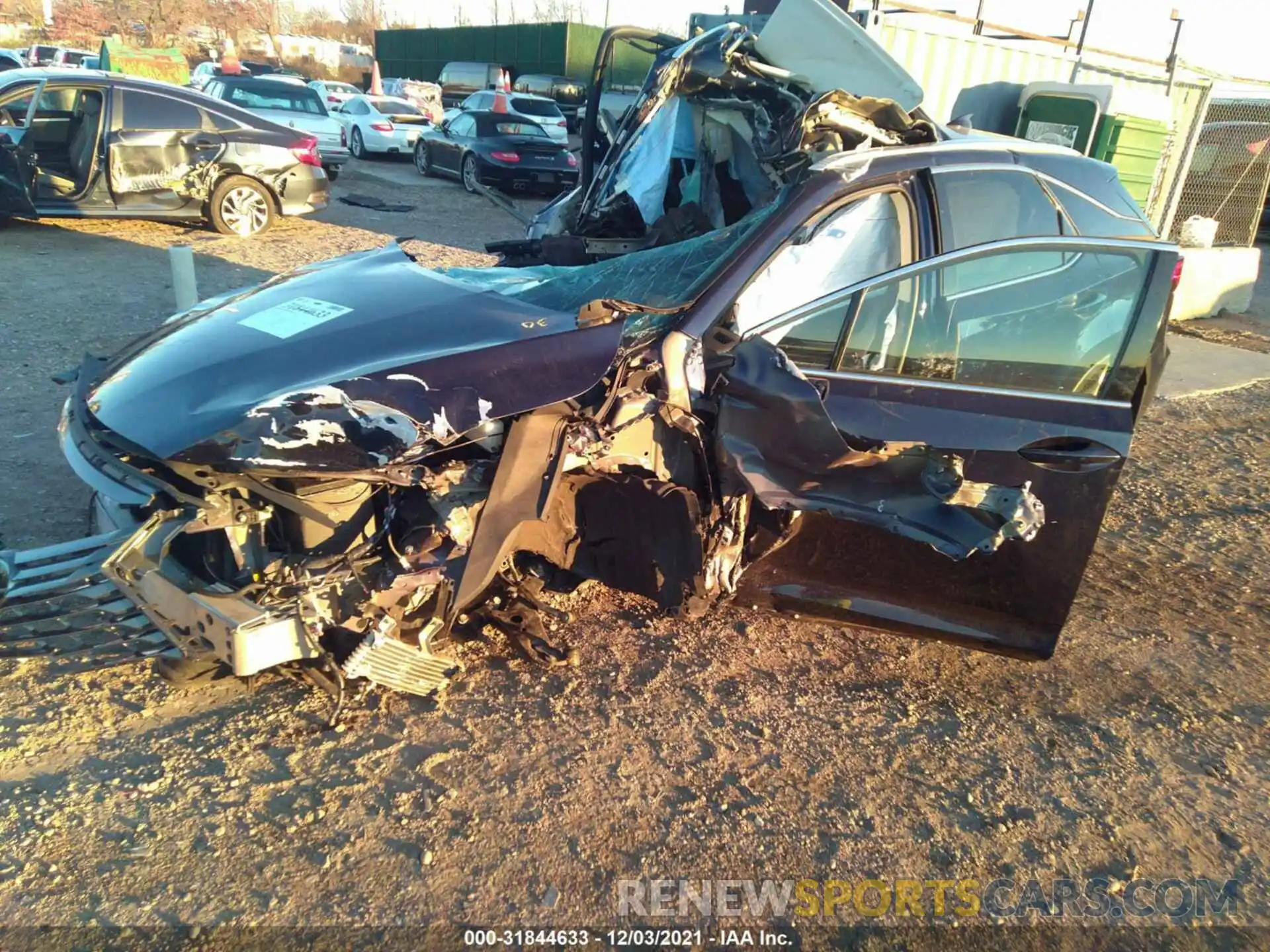 2 Photograph of a damaged car 2T2BZMCAXKC194017 LEXUS RX 2019