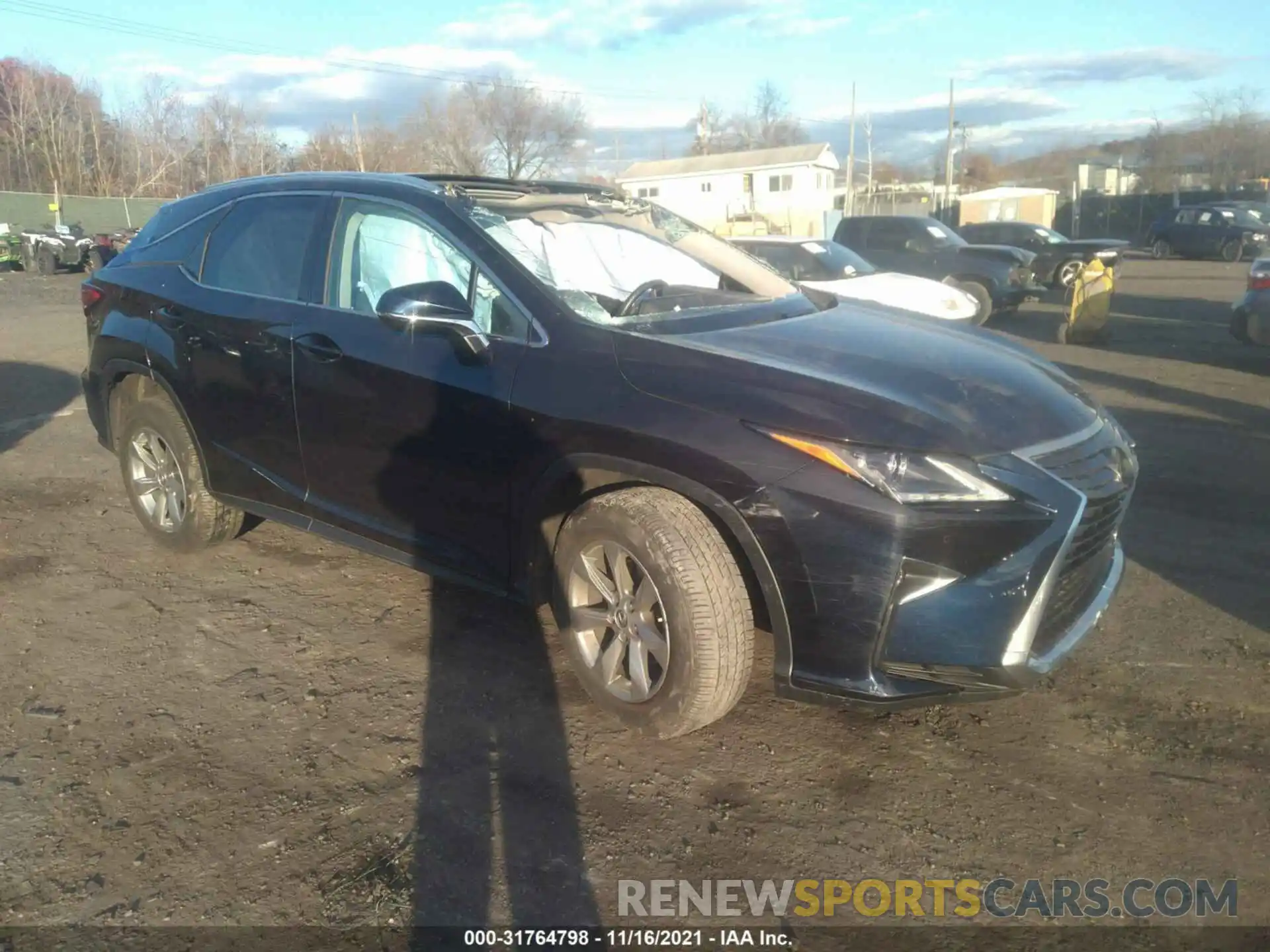 1 Photograph of a damaged car 2T2BZMCAXKC201029 LEXUS RX 2019