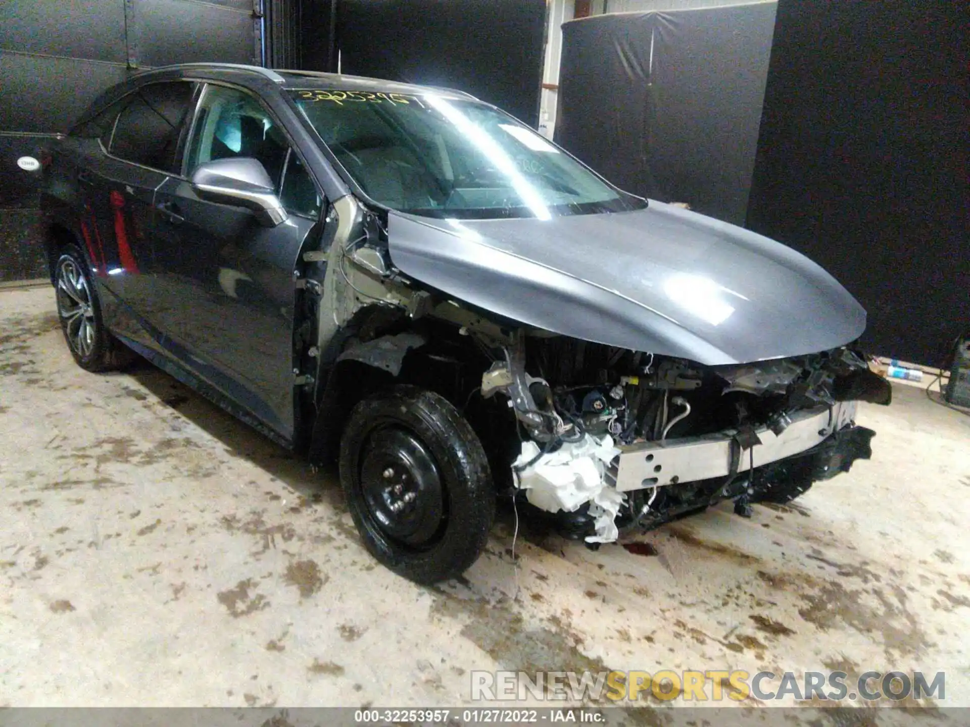 1 Photograph of a damaged car 2T2BZMCAXKC209454 LEXUS RX 2019