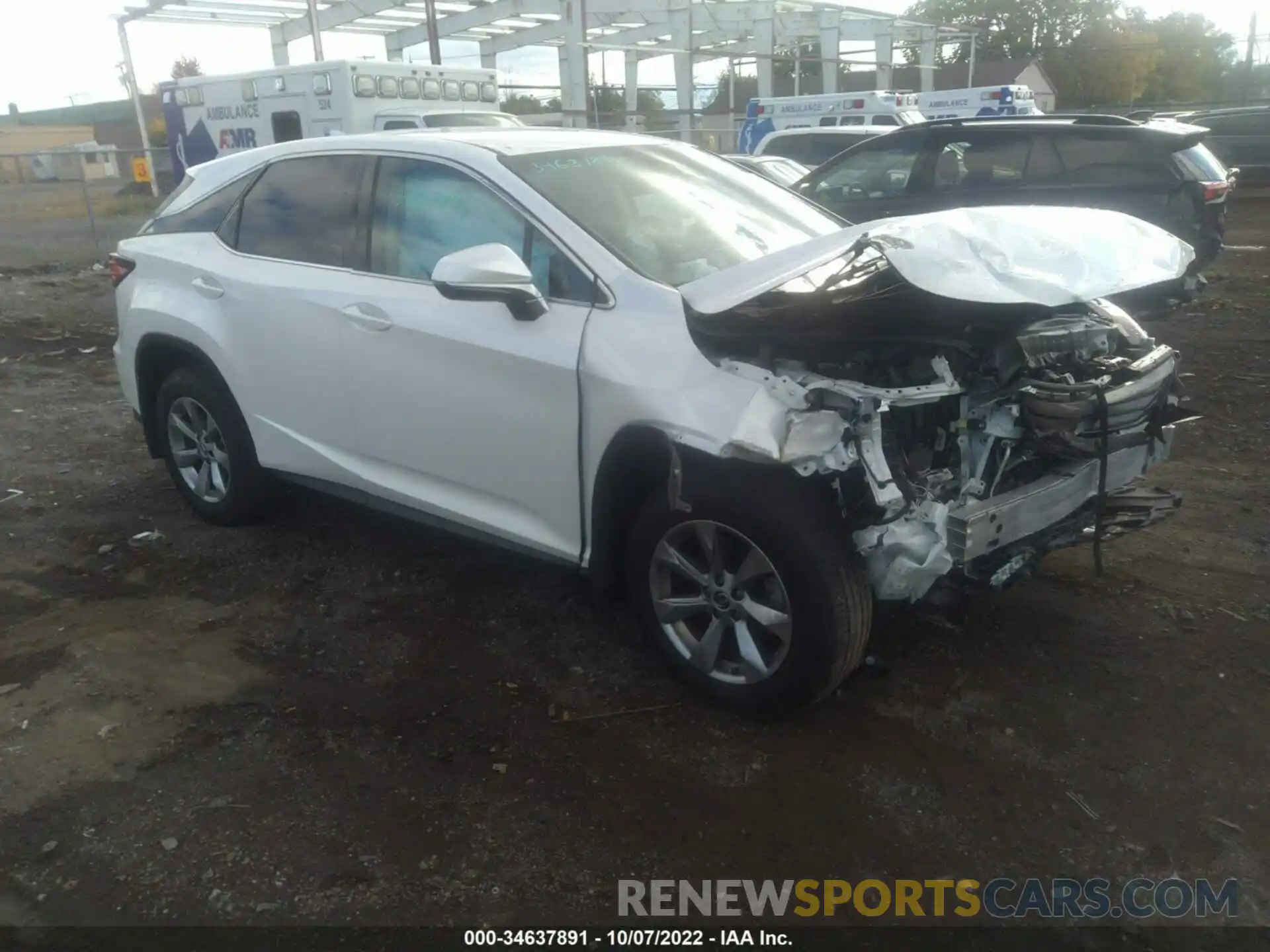 1 Photograph of a damaged car 2T2BZMCAXKC211673 LEXUS RX 2019