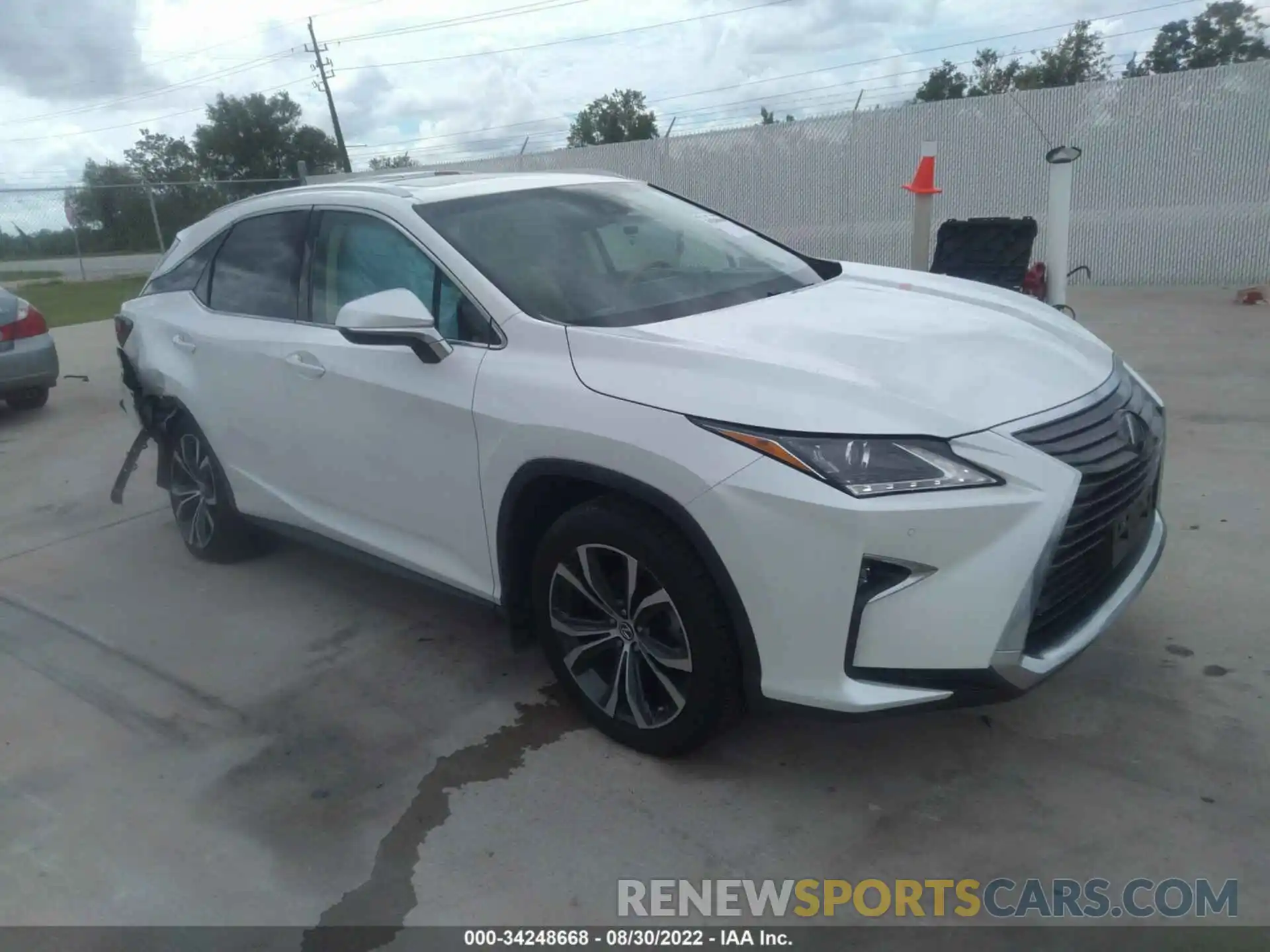 1 Photograph of a damaged car 2T2ZZMCA0KC120667 LEXUS RX 2019