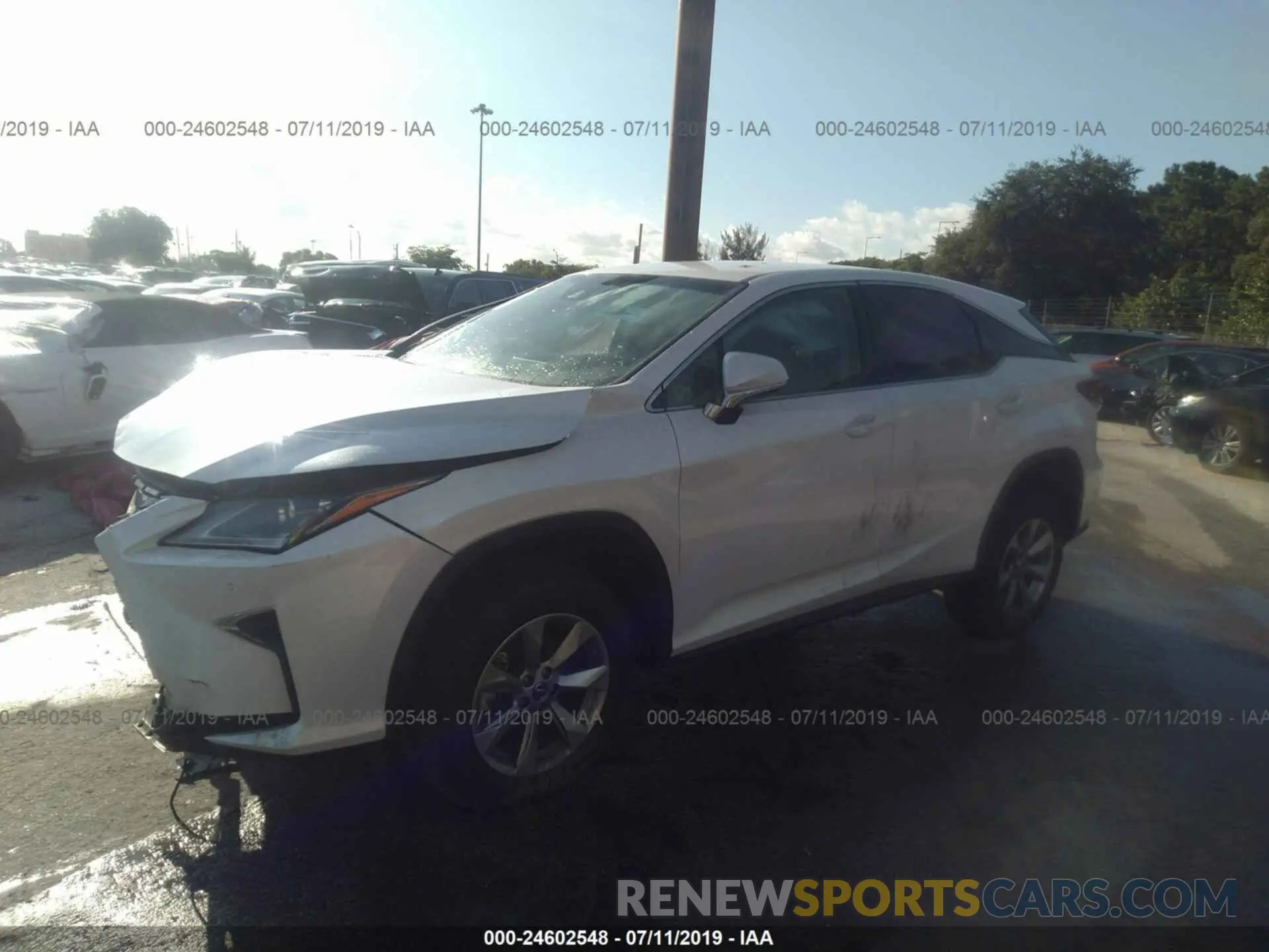 2 Photograph of a damaged car 2T2ZZMCA0KC120863 LEXUS RX 2019