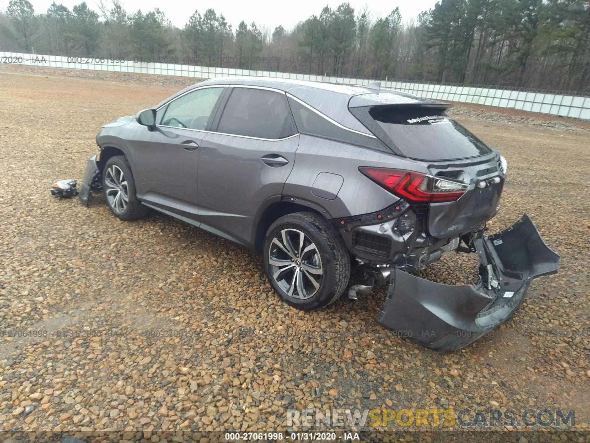 3 Photograph of a damaged car 2T2ZZMCA0KC135508 LEXUS RX 2019