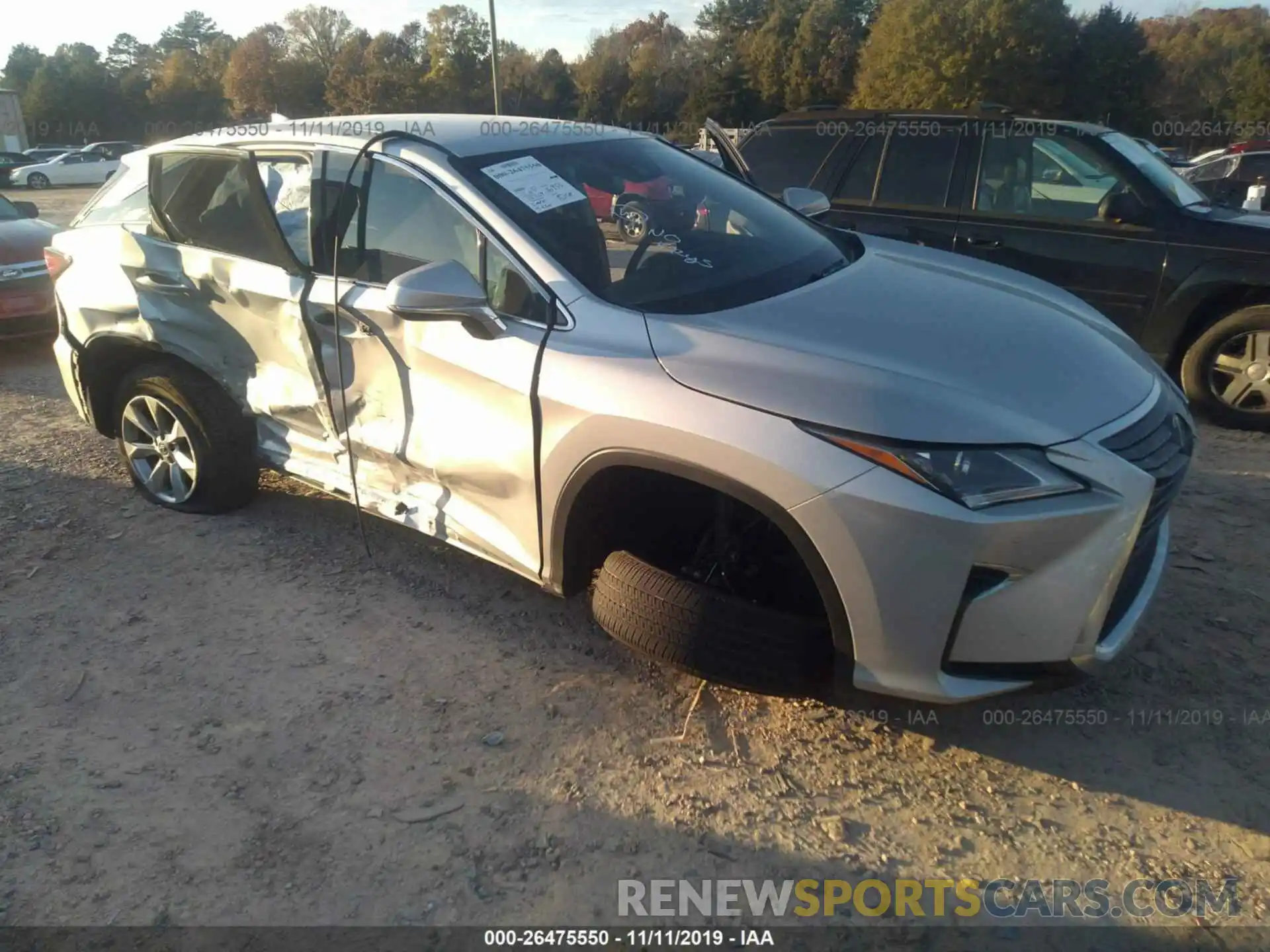 1 Photograph of a damaged car 2T2ZZMCA1KC120628 LEXUS RX 2019