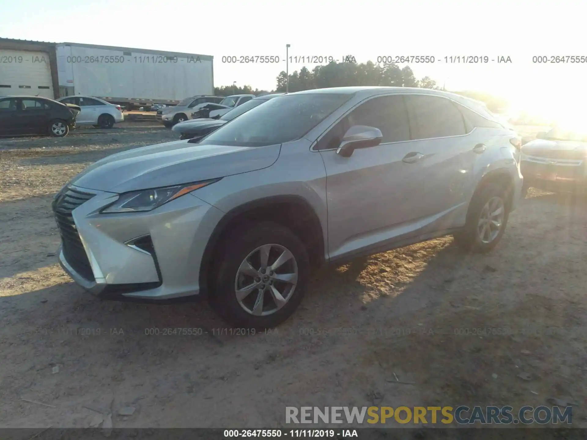 2 Photograph of a damaged car 2T2ZZMCA1KC120628 LEXUS RX 2019