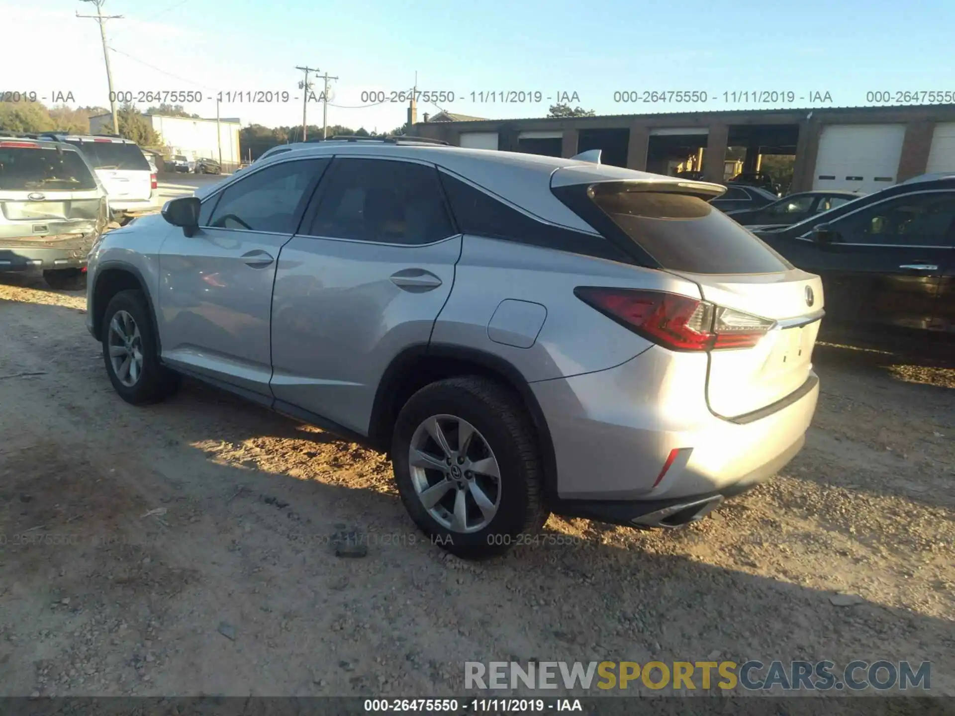 3 Photograph of a damaged car 2T2ZZMCA1KC120628 LEXUS RX 2019