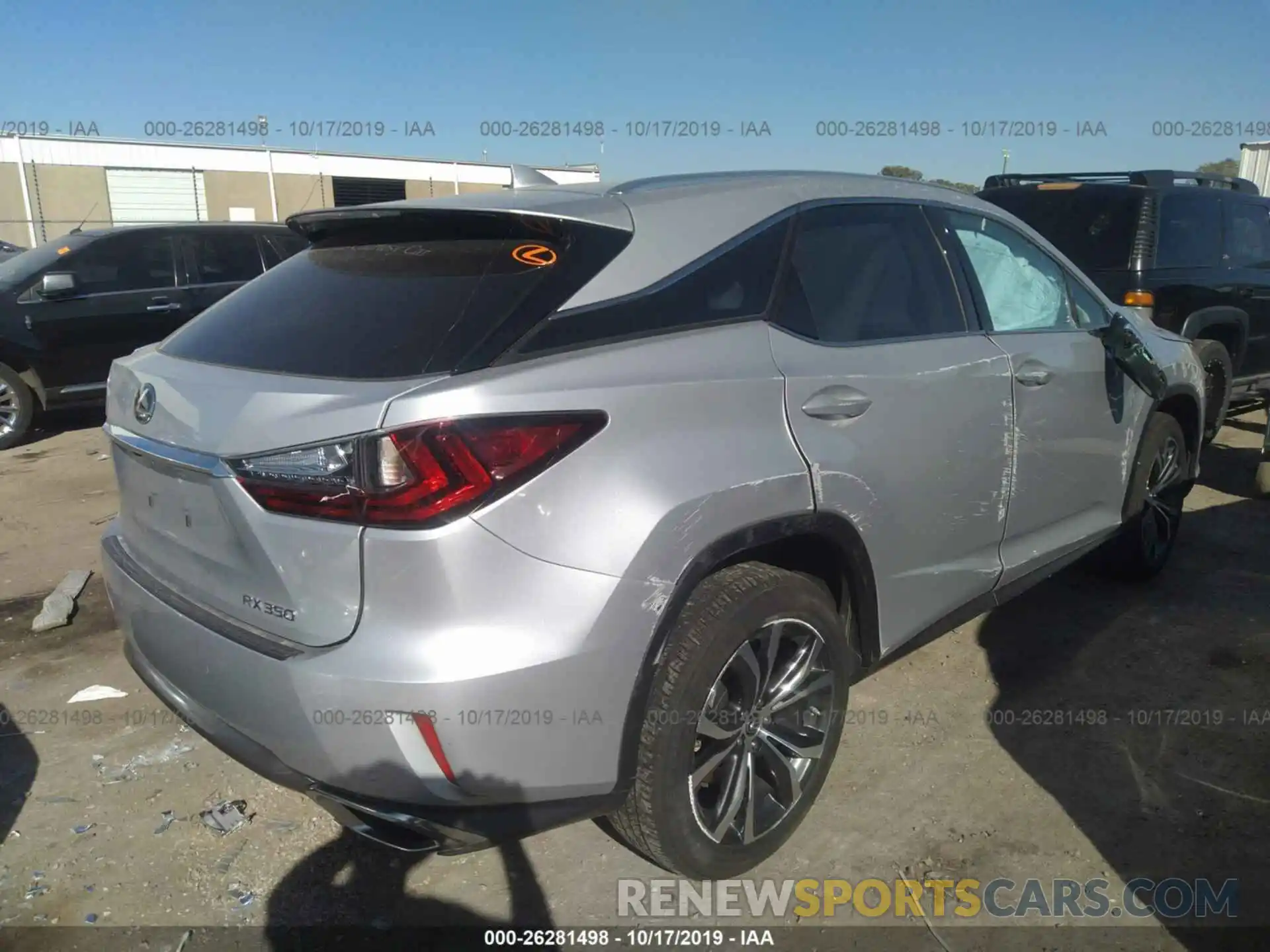 4 Photograph of a damaged car 2T2ZZMCA1KC127093 LEXUS RX 2019