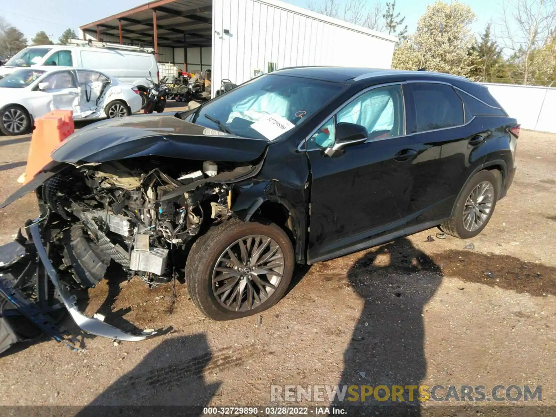 2 Photograph of a damaged car 2T2ZZMCA1KC127904 LEXUS RX 2019