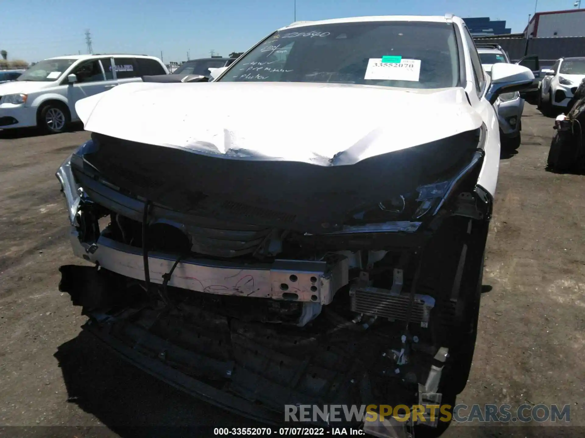 6 Photograph of a damaged car 2T2ZZMCA1KC130298 LEXUS RX 2019