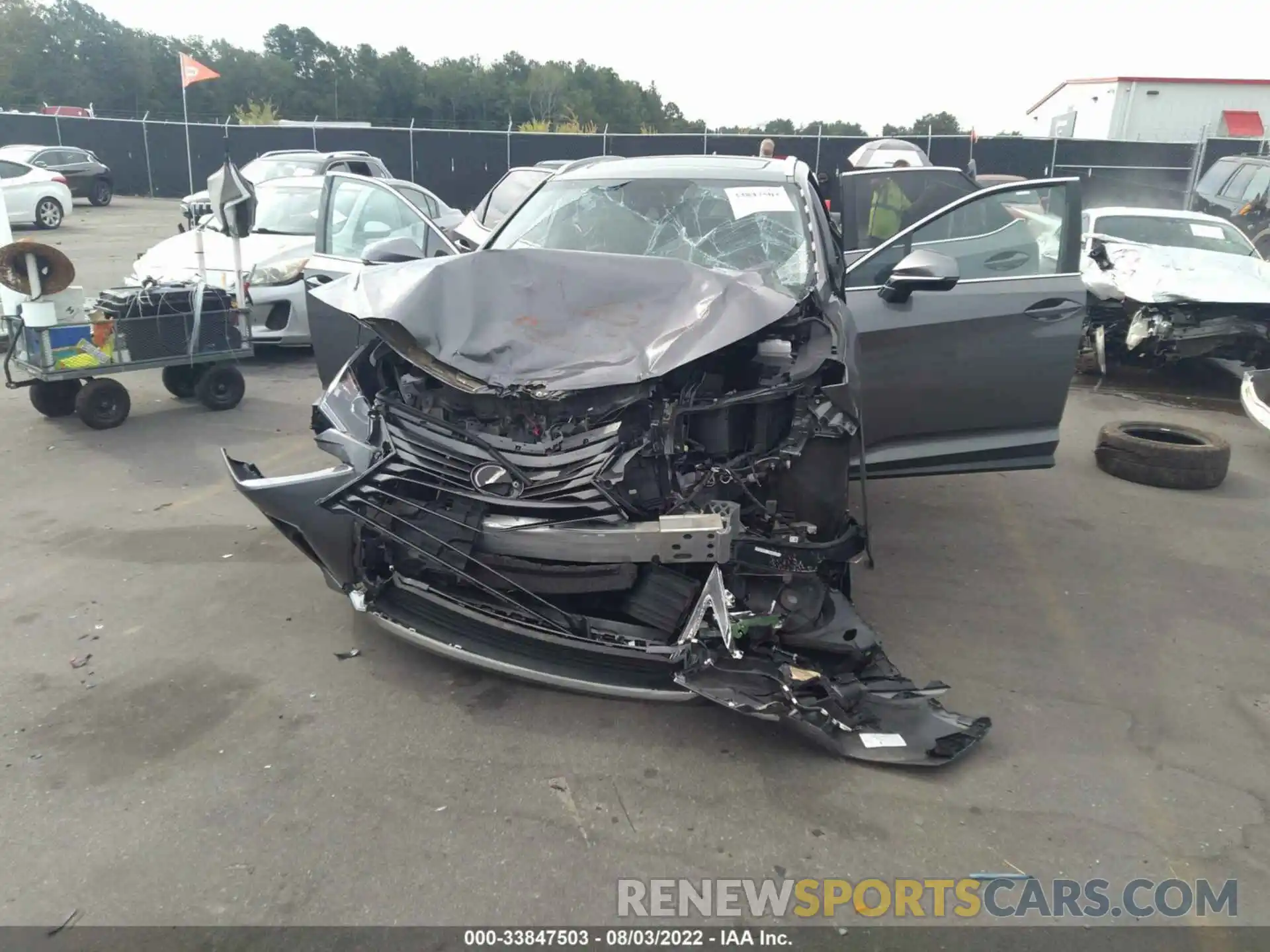 6 Photograph of a damaged car 2T2ZZMCA1KC144931 LEXUS RX 2019