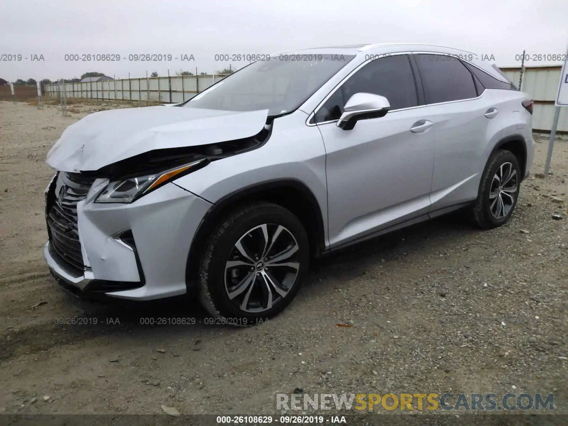 2 Photograph of a damaged car 2T2ZZMCA1KC146727 LEXUS RX 2019