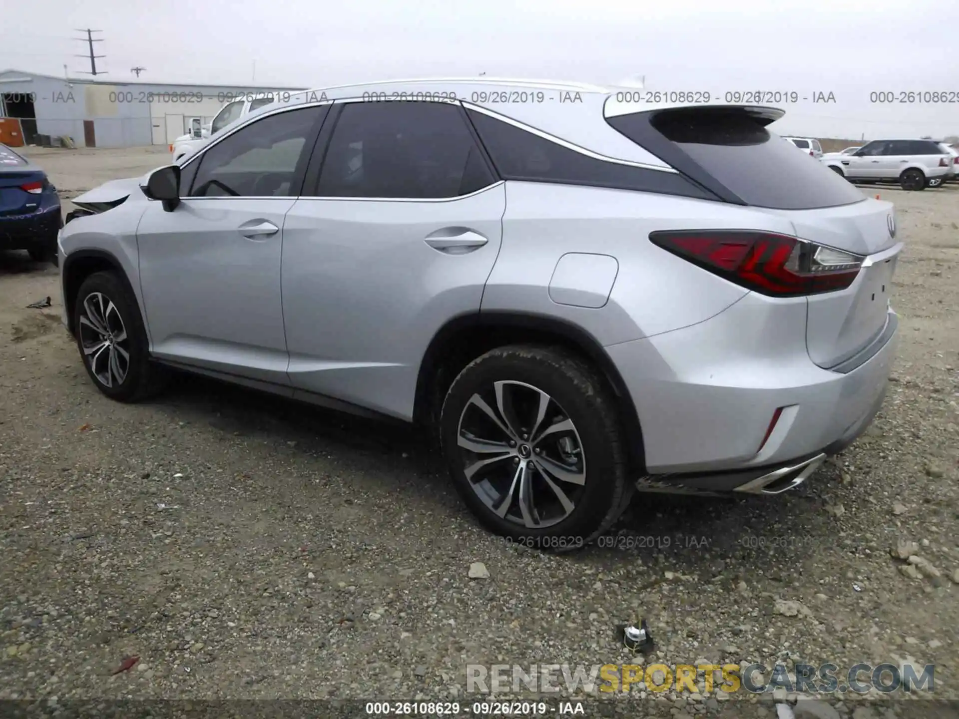 3 Photograph of a damaged car 2T2ZZMCA1KC146727 LEXUS RX 2019