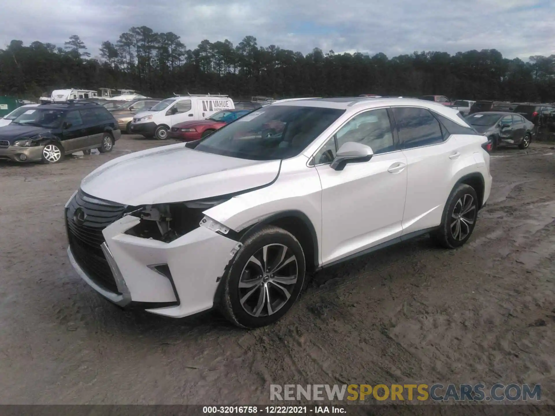 2 Photograph of a damaged car 2T2ZZMCA1KC147988 LEXUS RX 2019