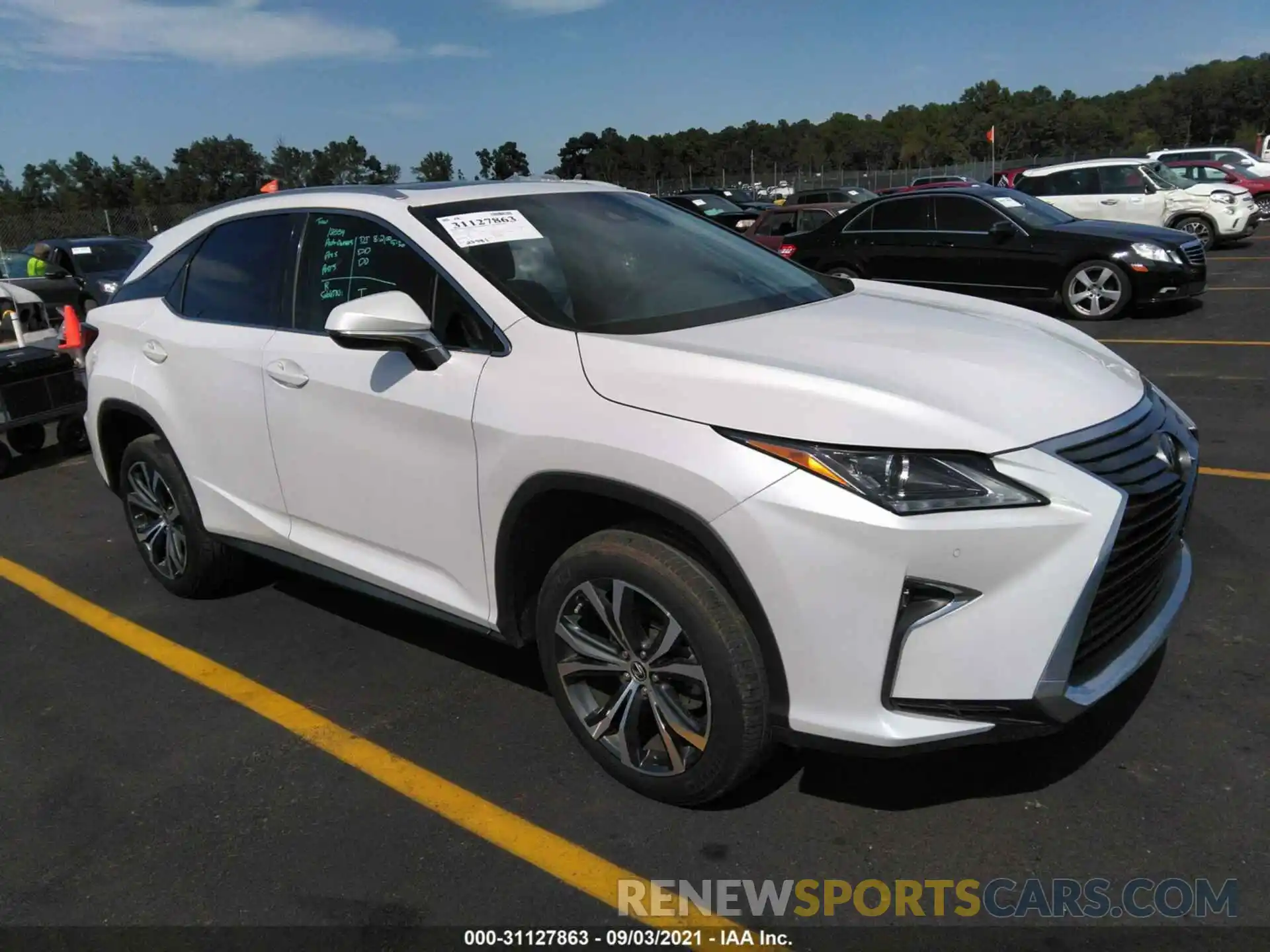 1 Photograph of a damaged car 2T2ZZMCA1KC148106 LEXUS RX 2019