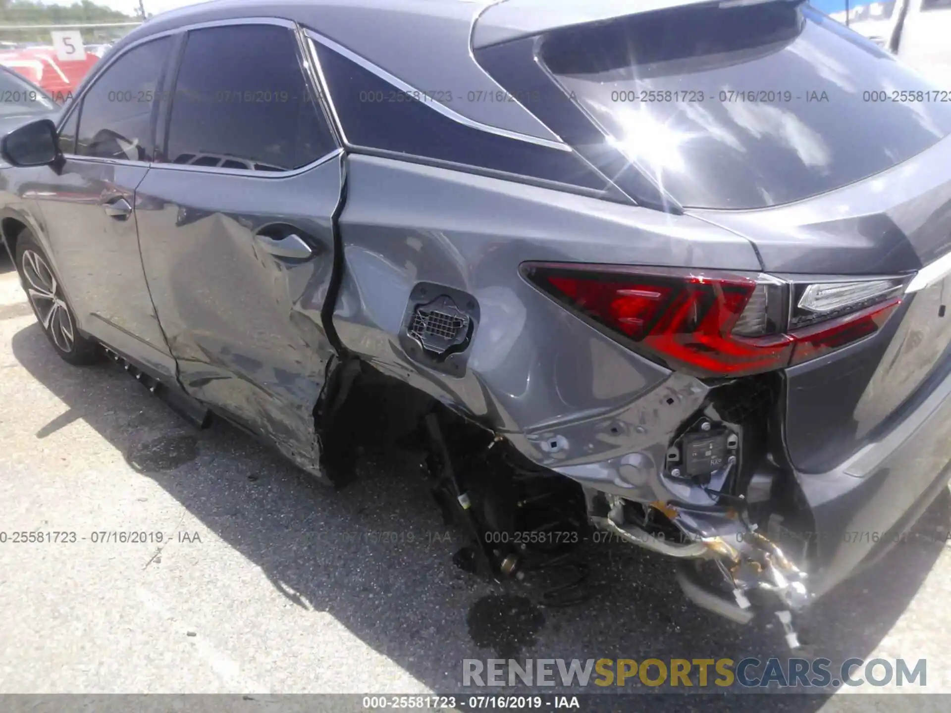 6 Photograph of a damaged car 2T2ZZMCA2KC139897 LEXUS RX 2019