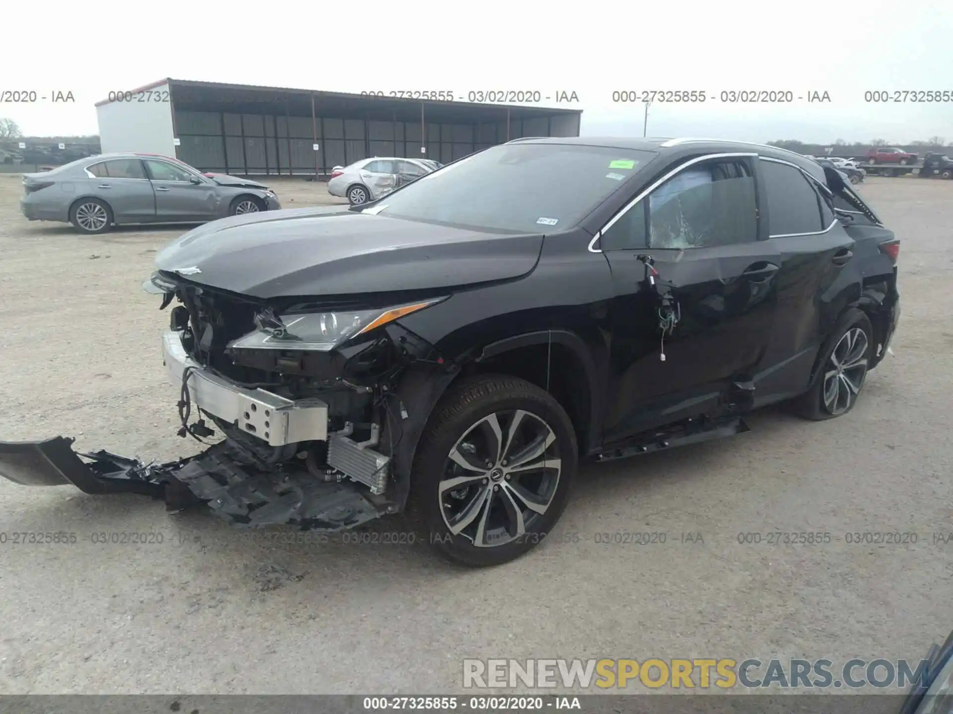 2 Photograph of a damaged car 2T2ZZMCA2KC143349 LEXUS RX 2019