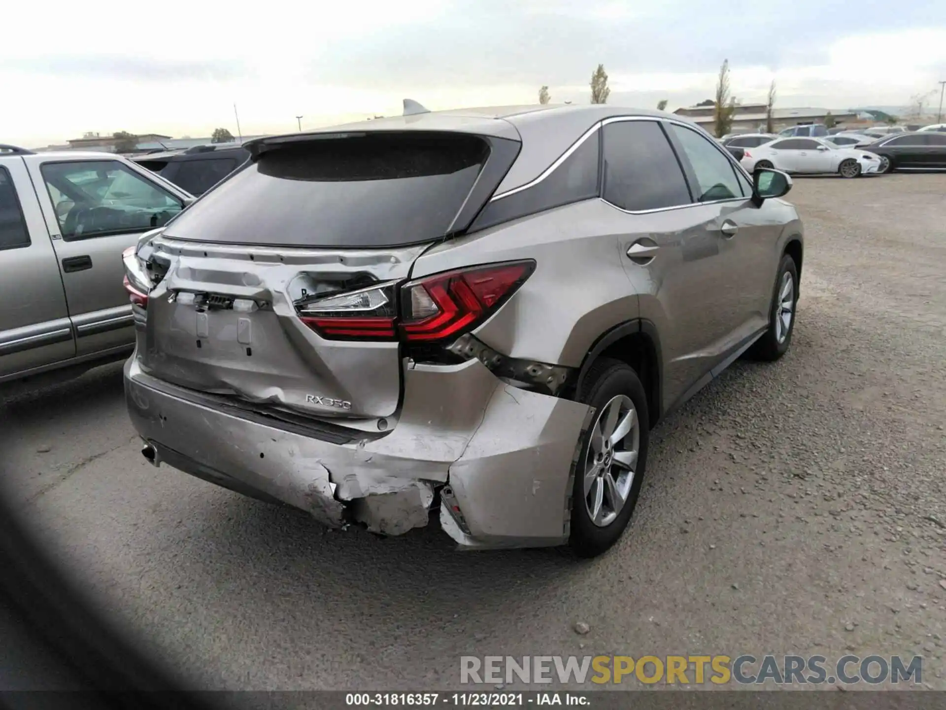 4 Photograph of a damaged car 2T2ZZMCA2KC150107 LEXUS RX 2019