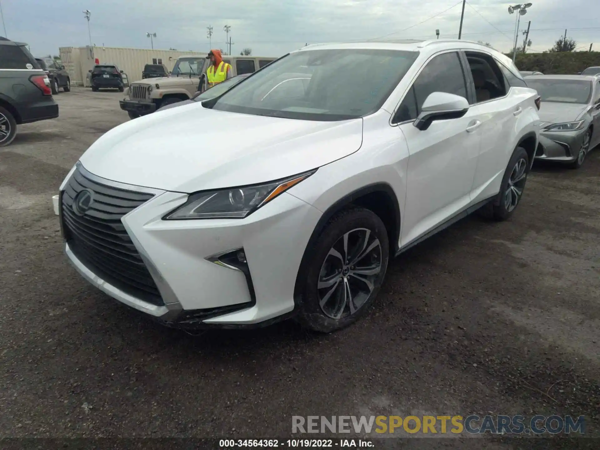 2 Photograph of a damaged car 2T2ZZMCA2KC151094 LEXUS RX 2019