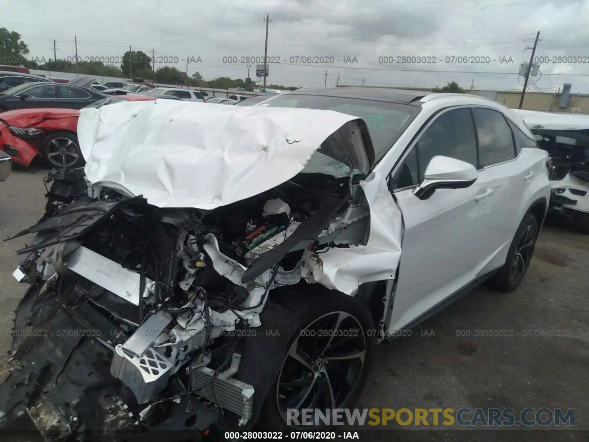 2 Photograph of a damaged car 2T2ZZMCA3KC125233 LEXUS RX 2019