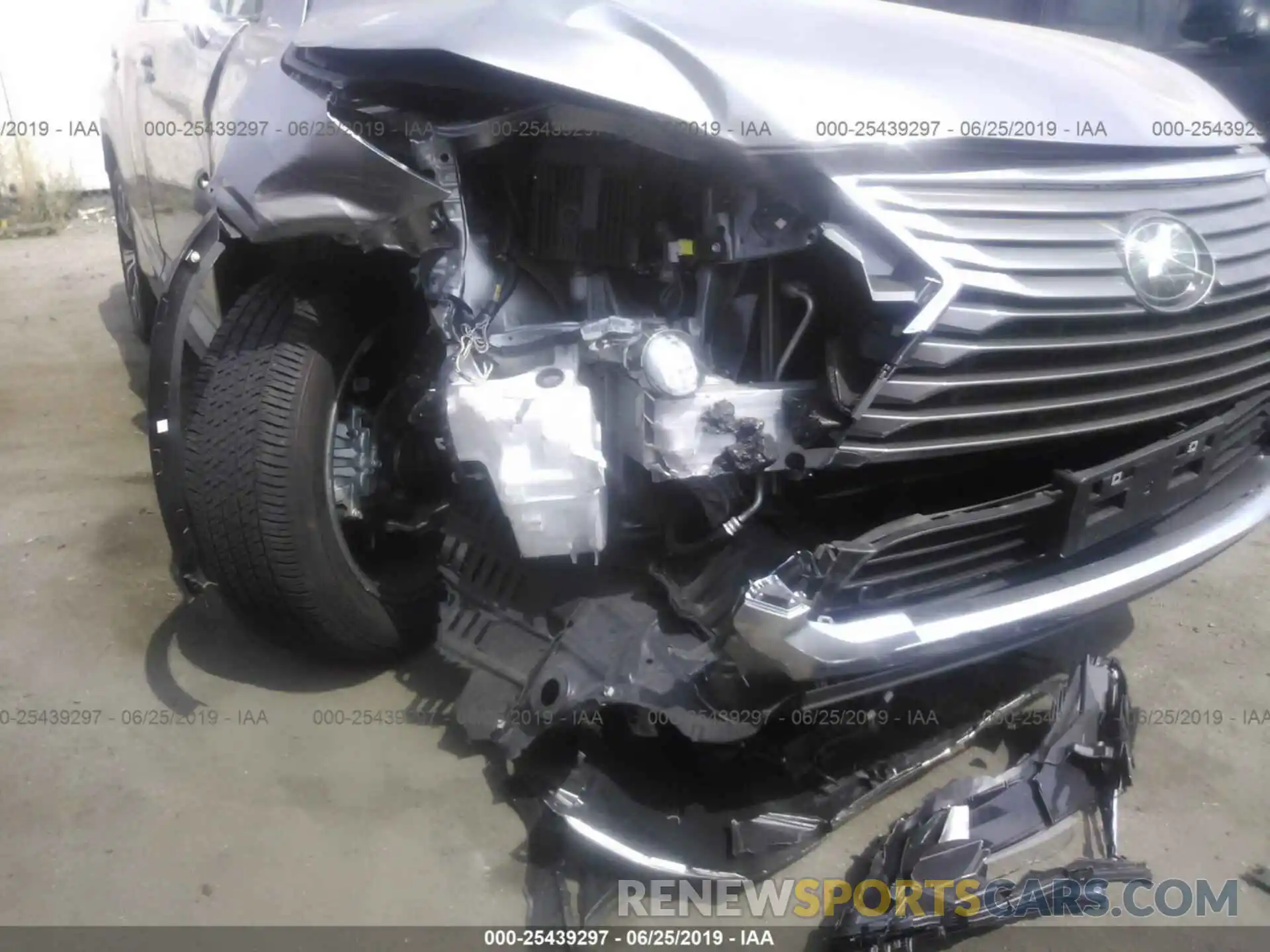 6 Photograph of a damaged car 2T2ZZMCA3KC125667 LEXUS RX 2019