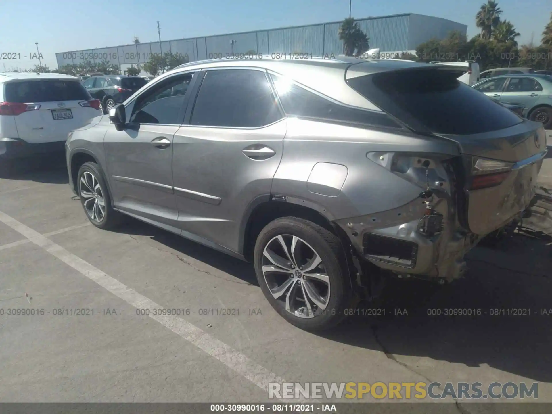 3 Photograph of a damaged car 2T2ZZMCA3KC142873 LEXUS RX 2019