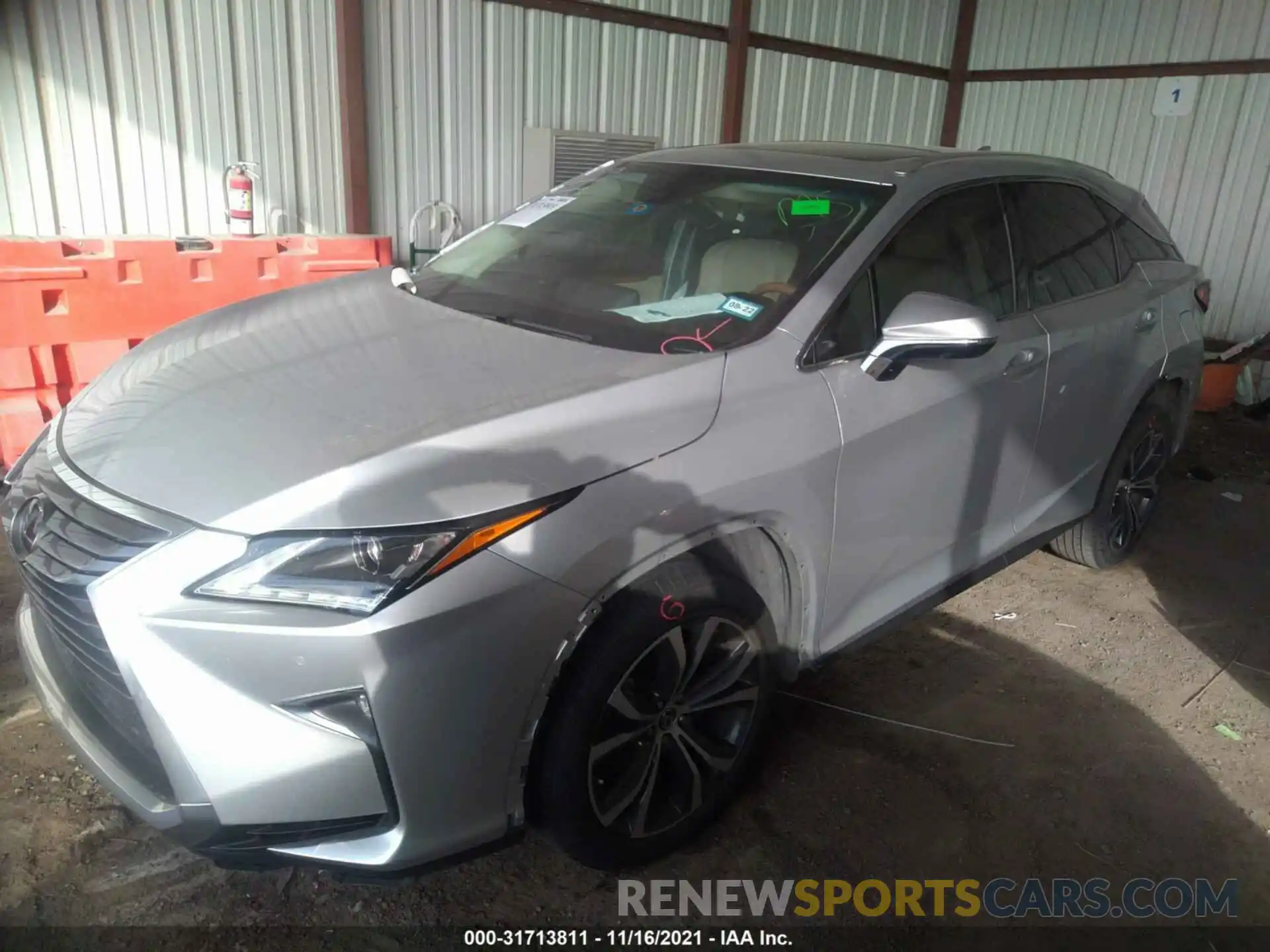 2 Photograph of a damaged car 2T2ZZMCA4KC122311 LEXUS RX 2019