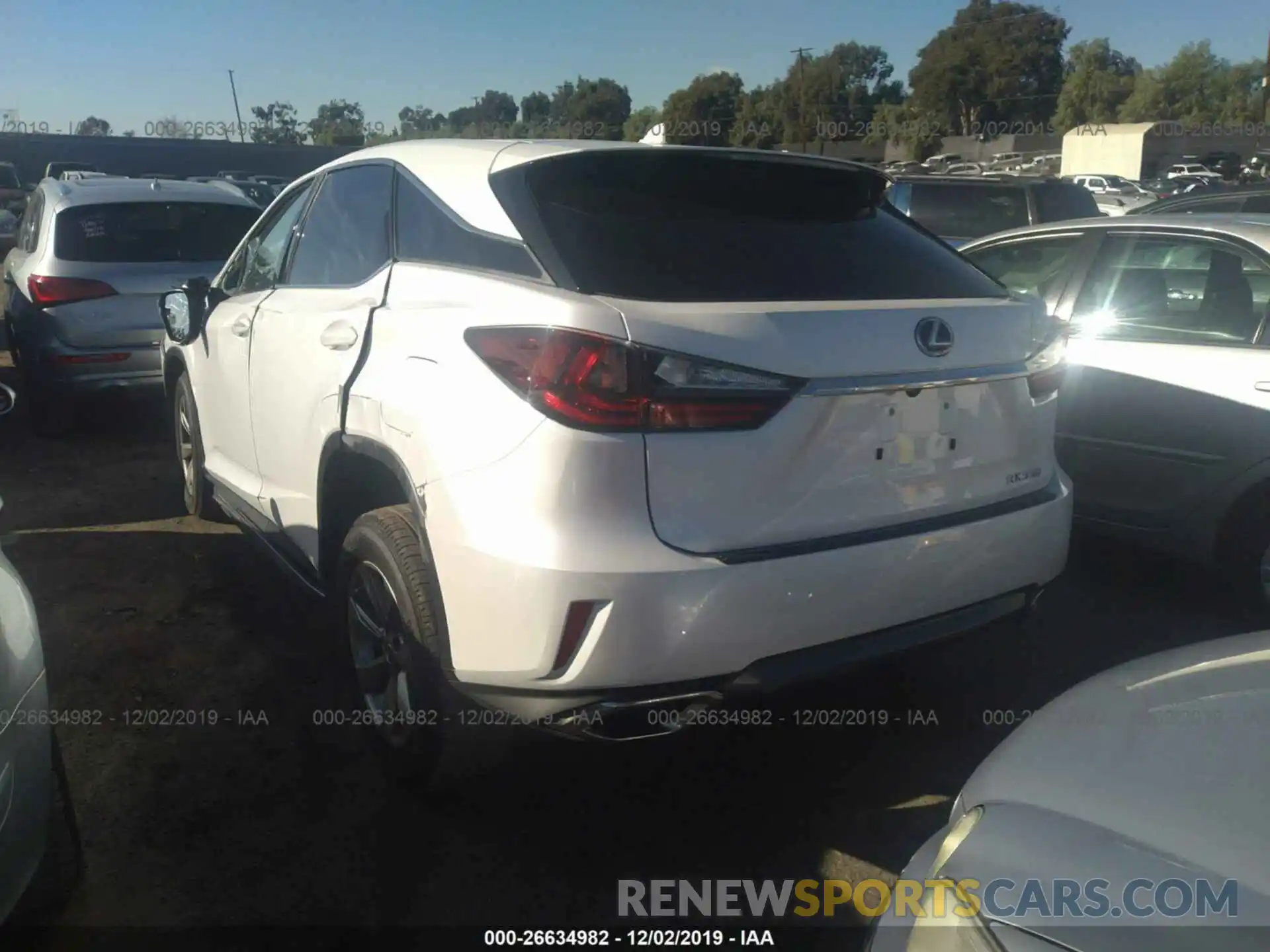 3 Photograph of a damaged car 2T2ZZMCA4KC130442 LEXUS RX 2019