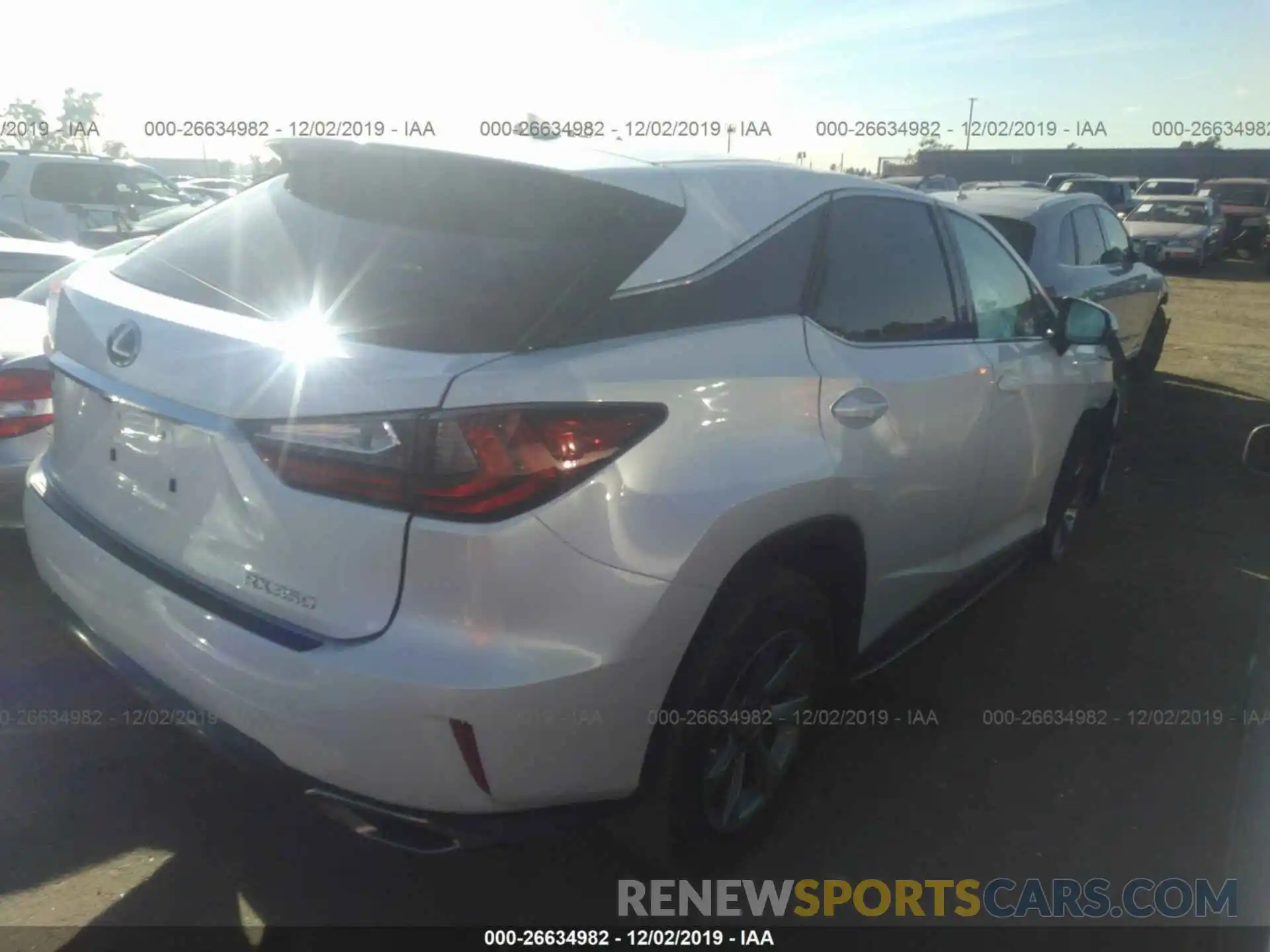 4 Photograph of a damaged car 2T2ZZMCA4KC130442 LEXUS RX 2019