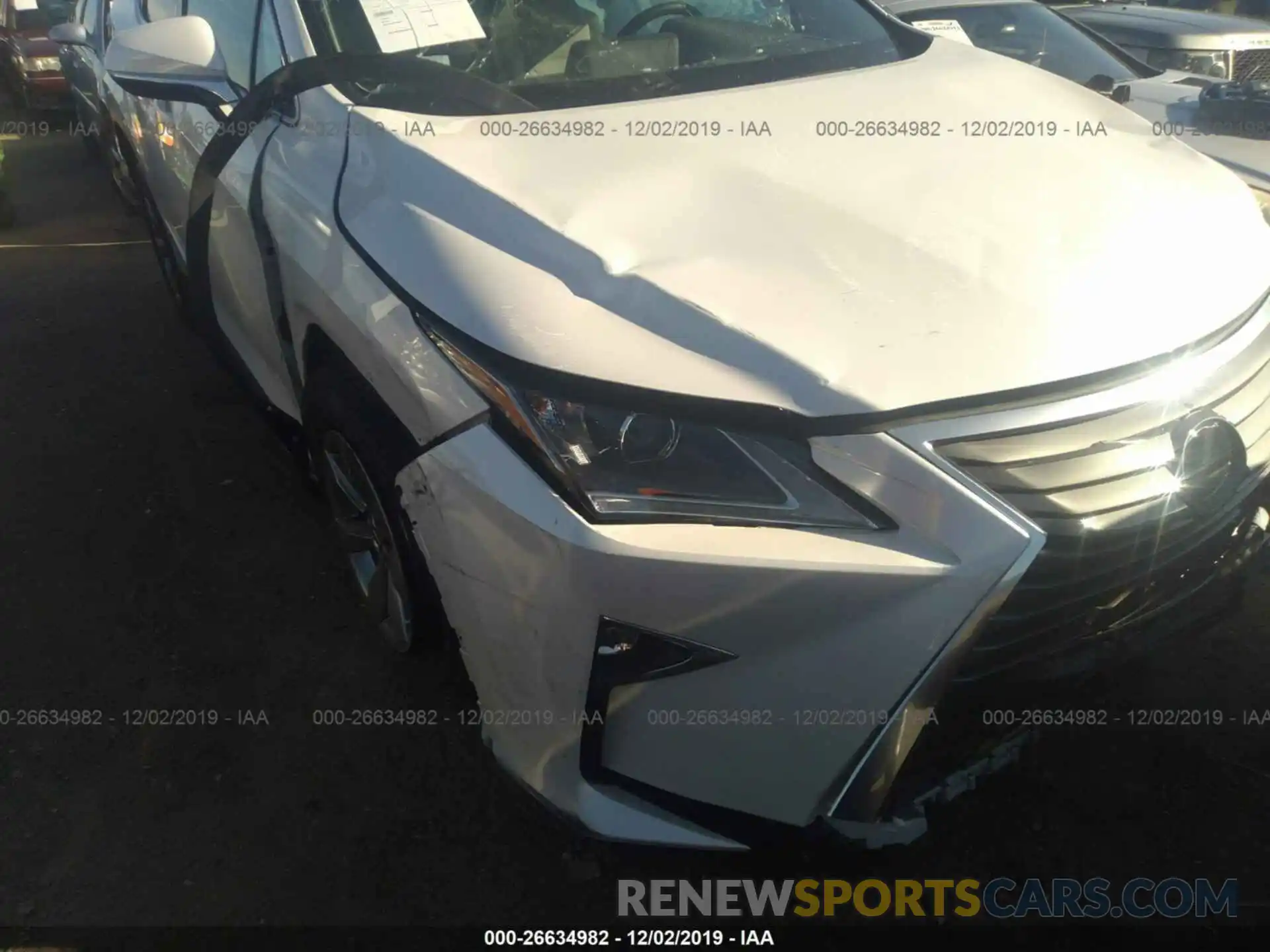 6 Photograph of a damaged car 2T2ZZMCA4KC130442 LEXUS RX 2019